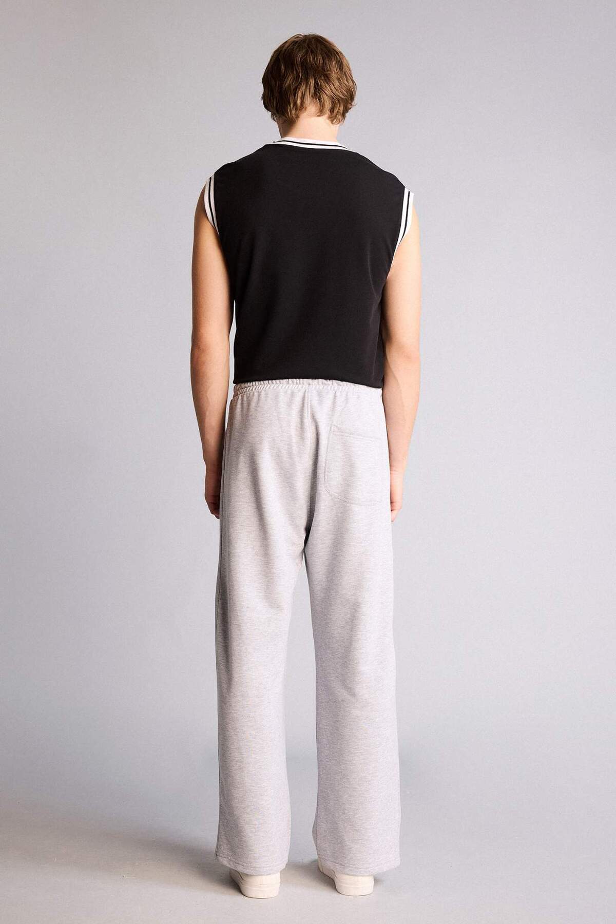DeFacto BAGGY Fit Geniş Paça Pantolon H3027AX26SP görsel 5