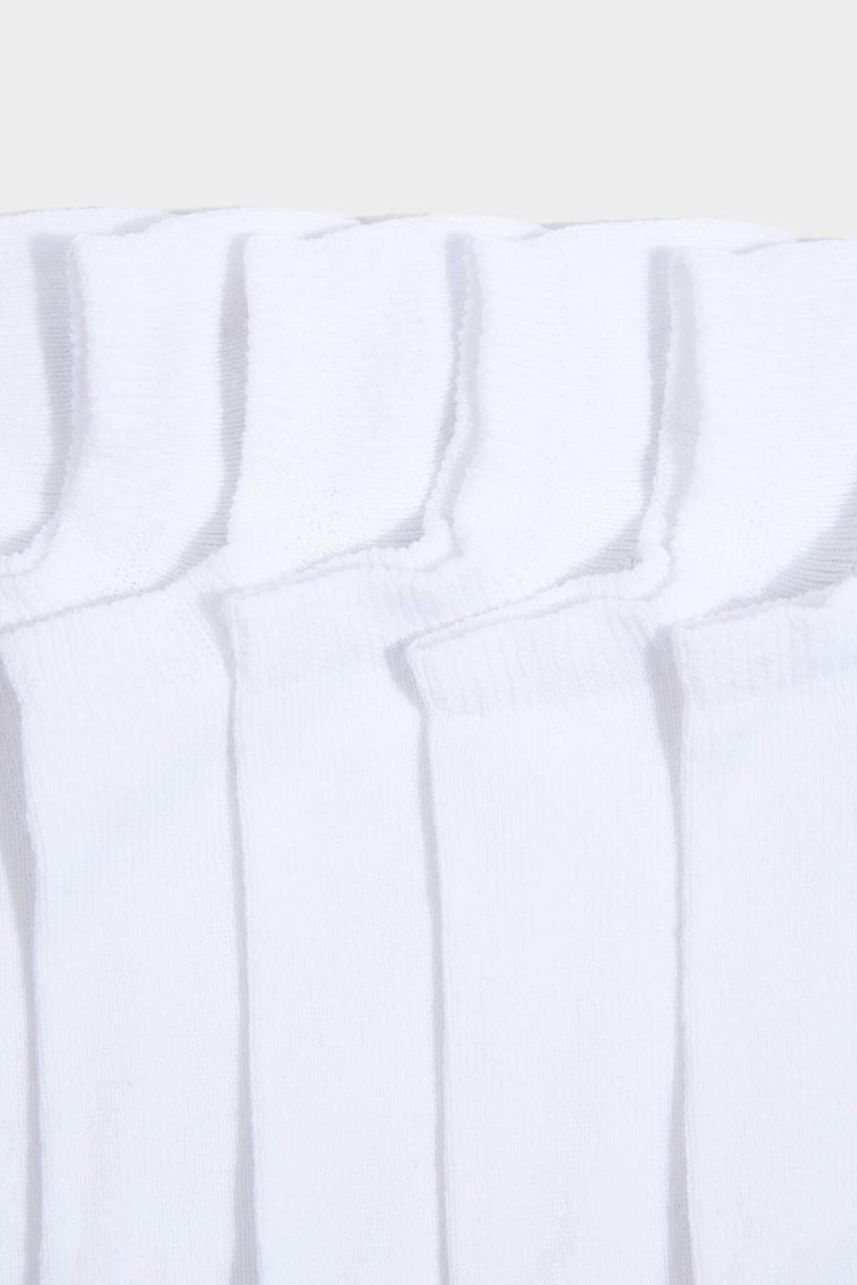 DeFacto Erkek Dikişsiz 7'li Sneaker Çorap H5638AXNS görsel 4