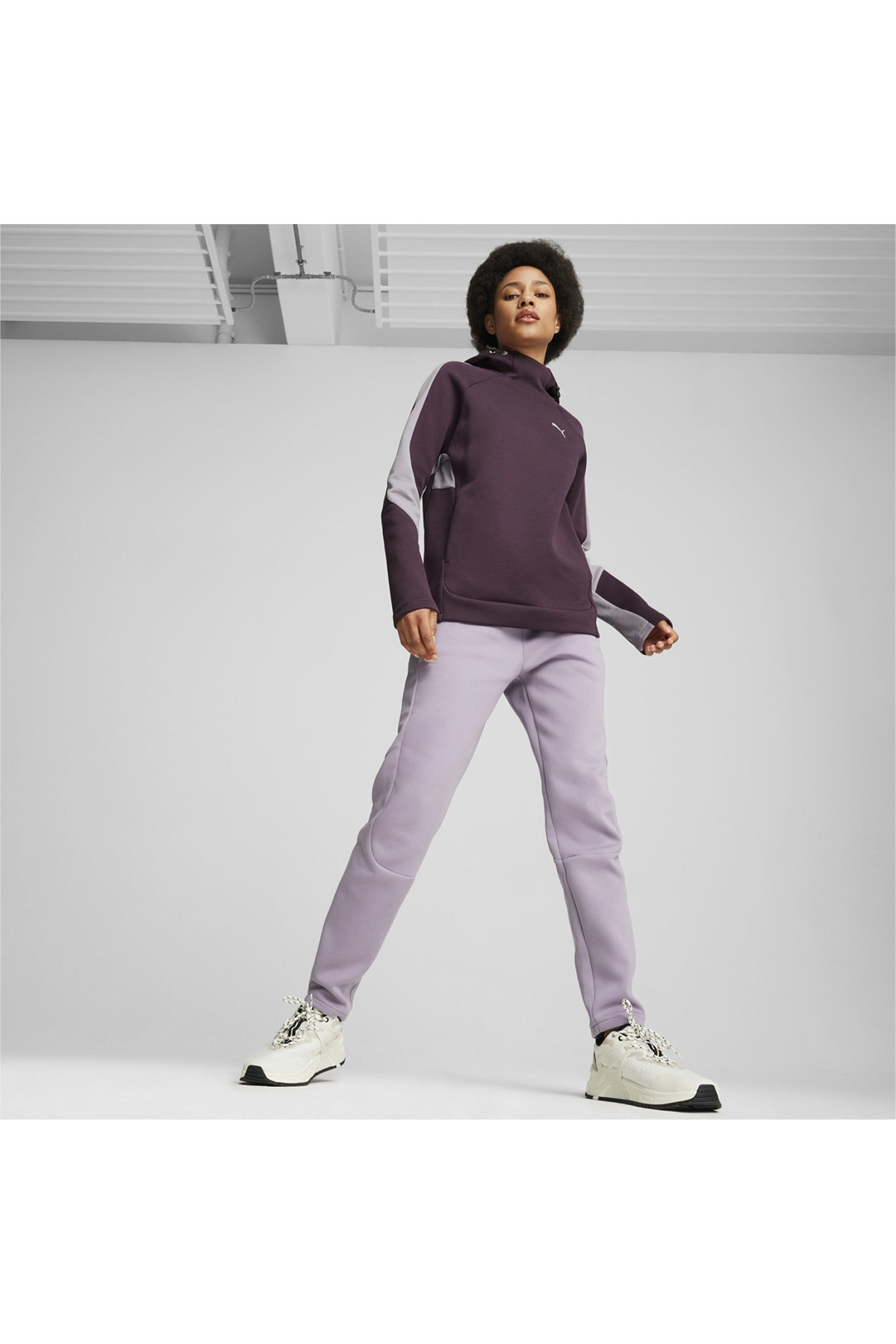 Puma Evostripe Kadın Pembe Günlük Stil Sweatshirt 68166944 görsel 3
