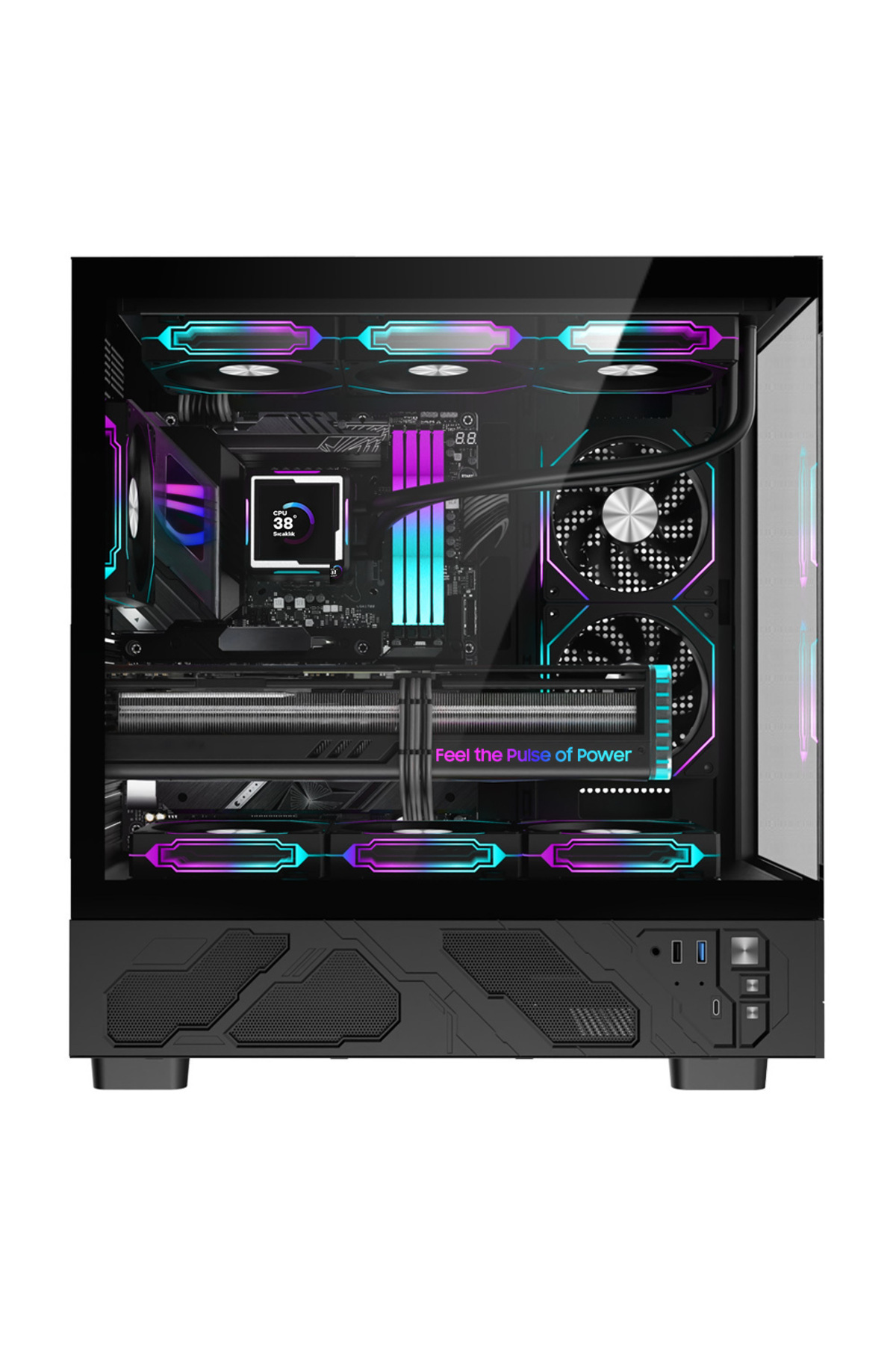 DRAGOS DRx7569 Ryzen 7 9800X3D 32GB DDR5 1TB M2 NVMe SSD 16GB