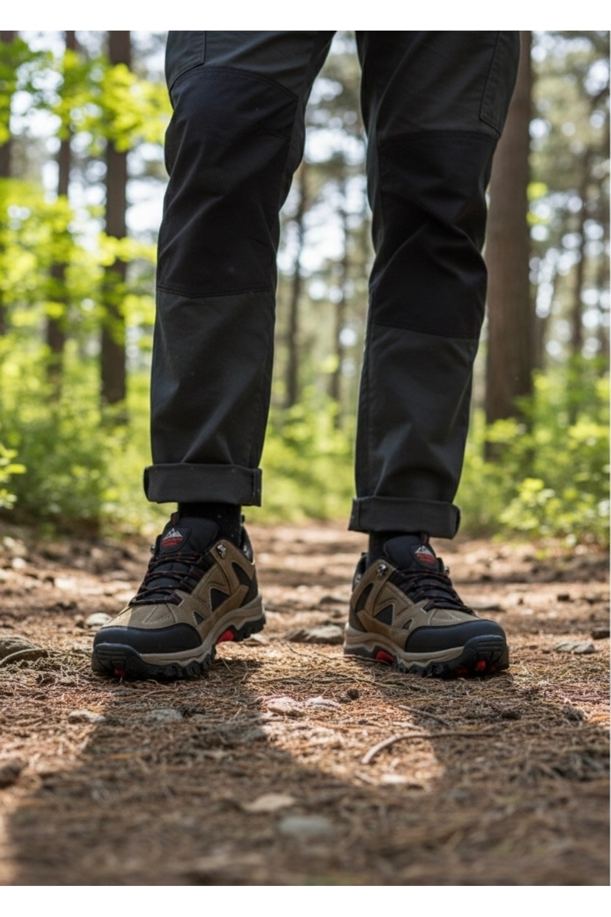 E SPORT  ERKEK VİZYON KIRMIZI TRACKİNG KISA BOT-405 - Görsel 6