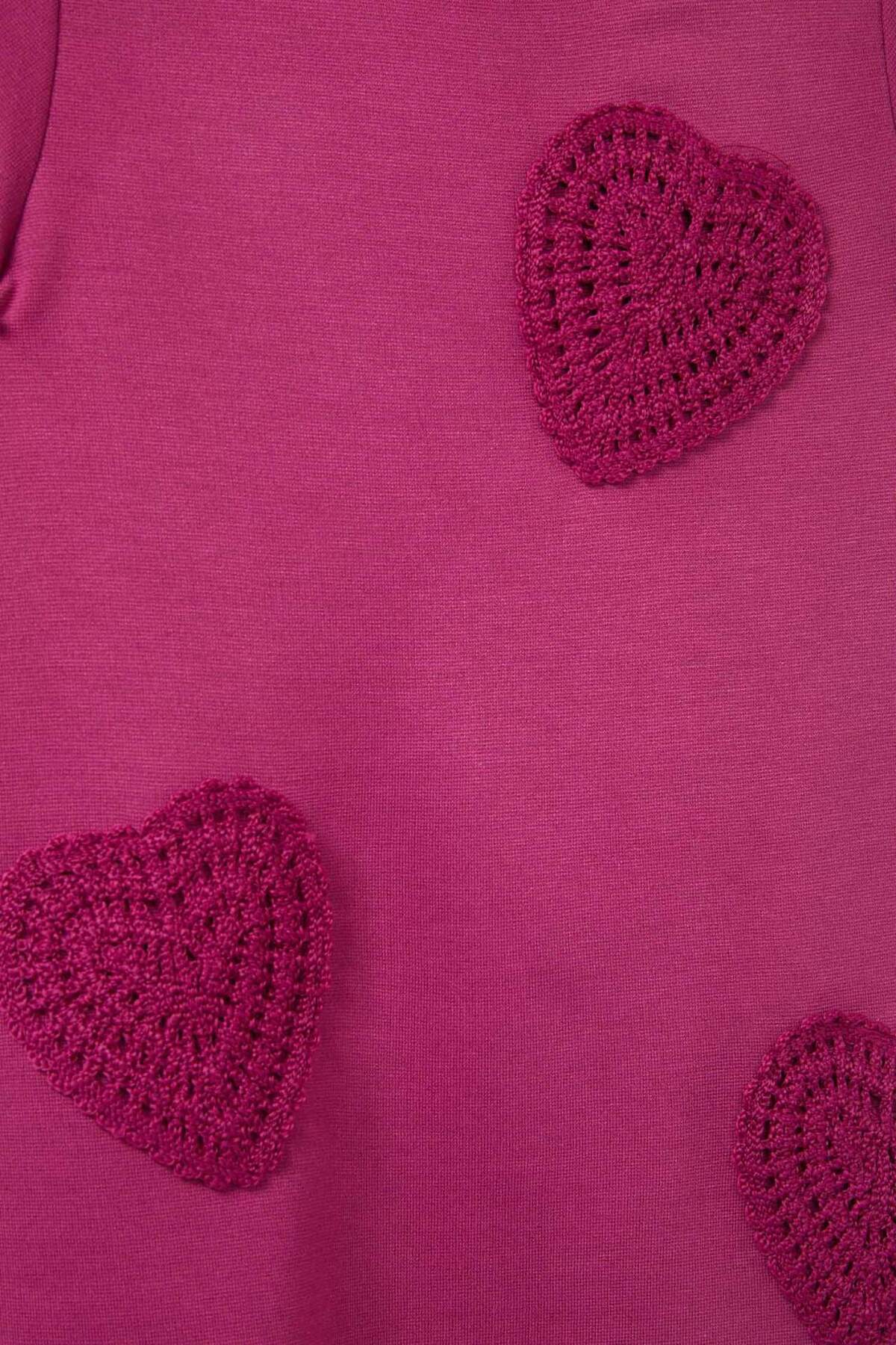 Defacto Elbise Kız Bebek H2168A526SM fotoğrafı 2 (önizleme)