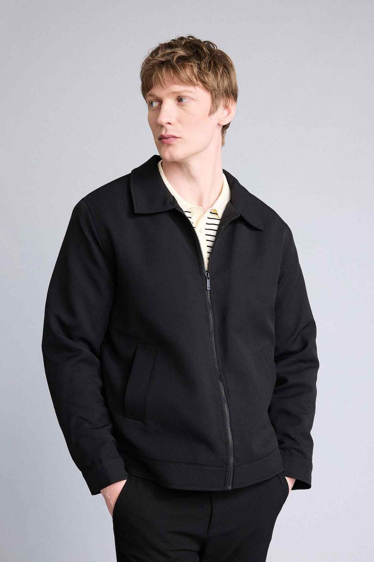 DeFacto REGULAR Fit Polo Yaka Mont H3994AX26SP