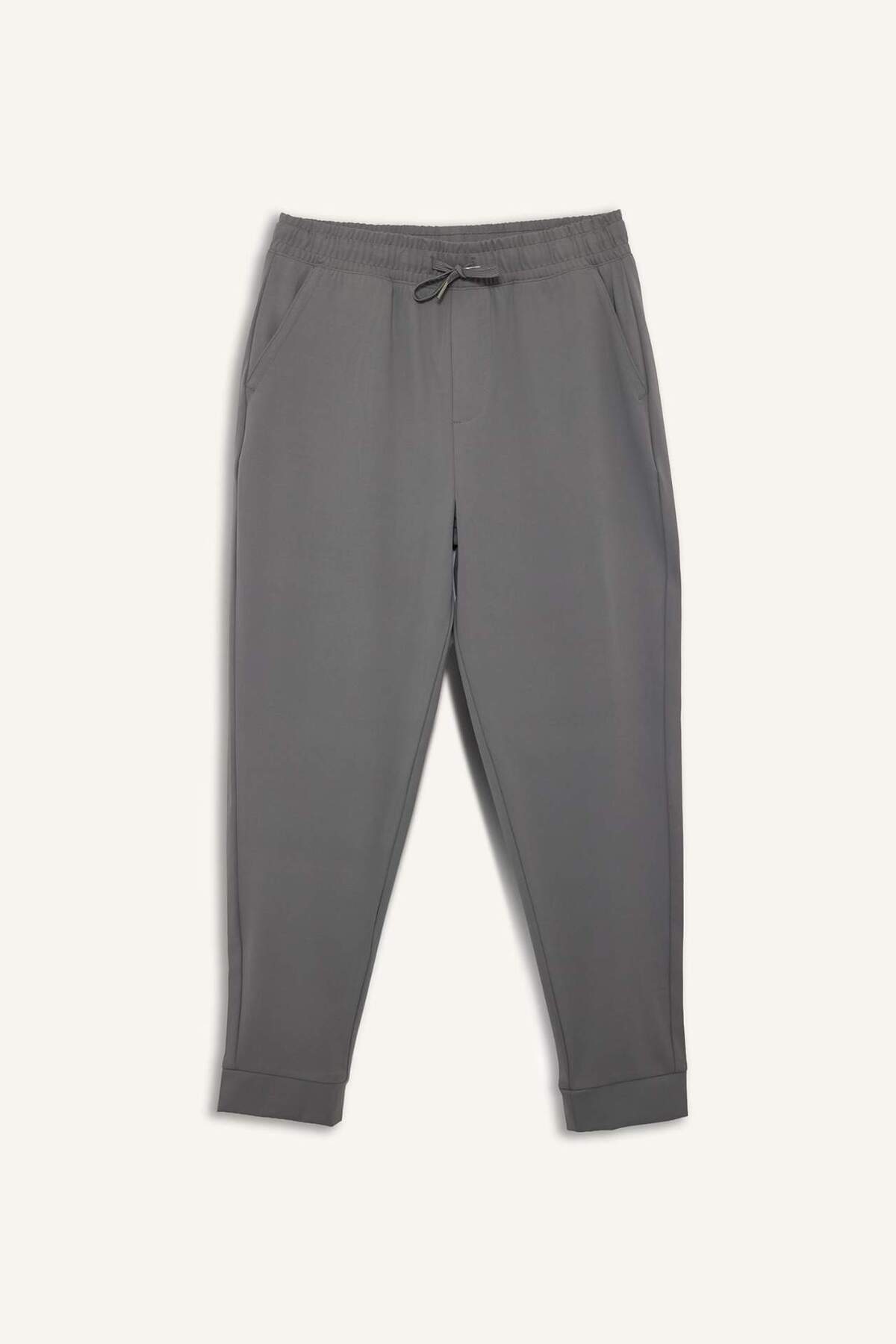 DeFacto Slım Fit Standart Paça Jogger D7240AX26SP görsel 6