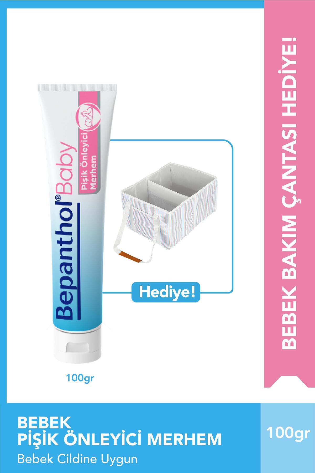 Bepanthol Baby Pişik Önleyici Merhem 100g X3 Bebek Bakım Çantası fotoğrafı 2 (önizleme)
