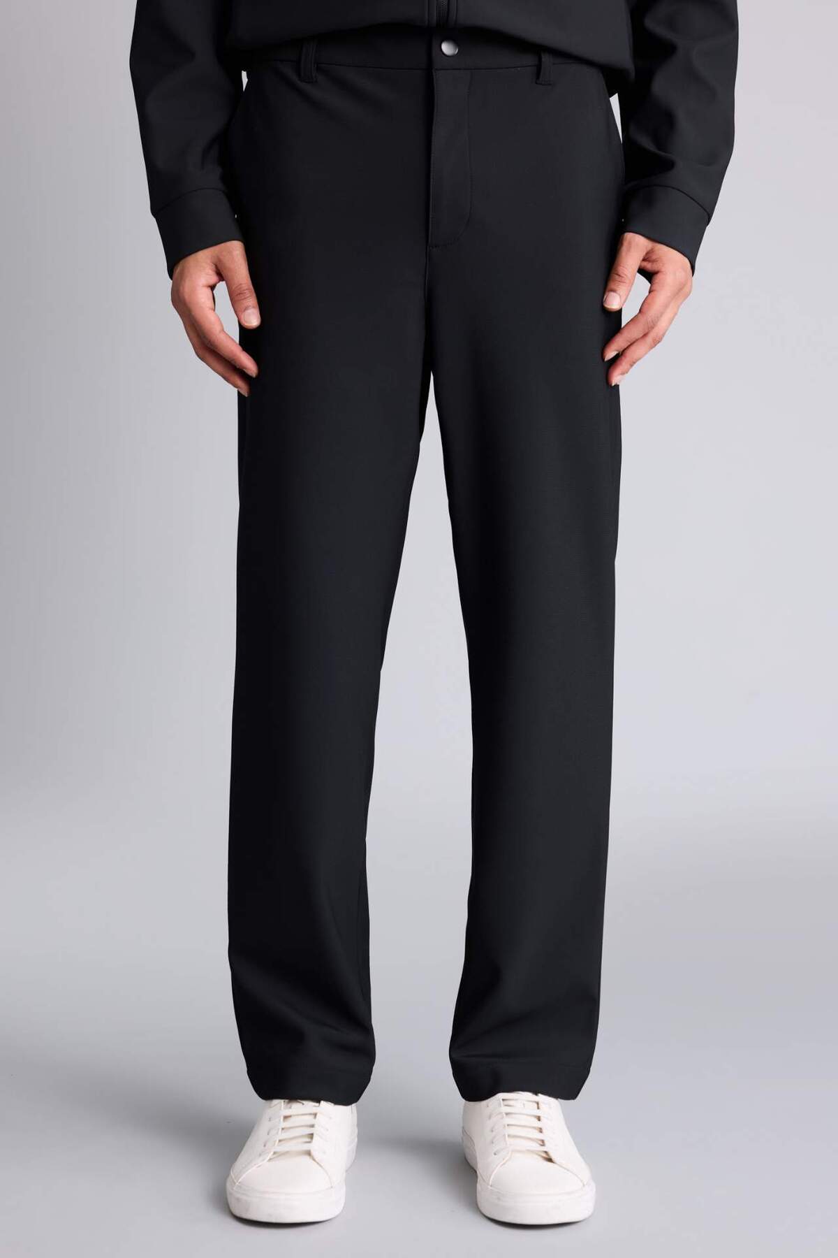 DeFacto Kırışmaz Regular Fit Klasik Düz Paça Pantolon G6563AX25WN görsel 2