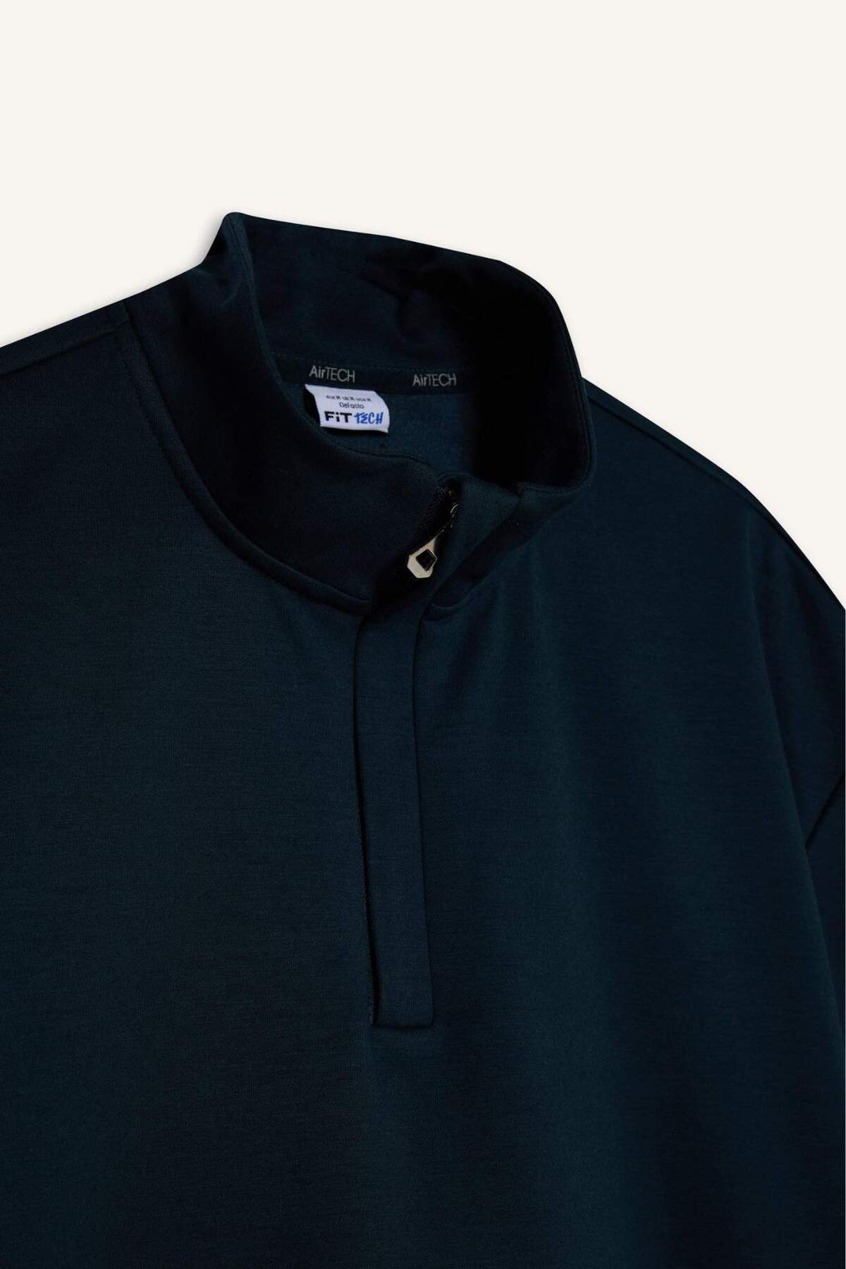 سویشرت استاندارد Fit Modal Ultra Soft G8148AX25WN — سرمه‌ای — تصویر 7 از 8