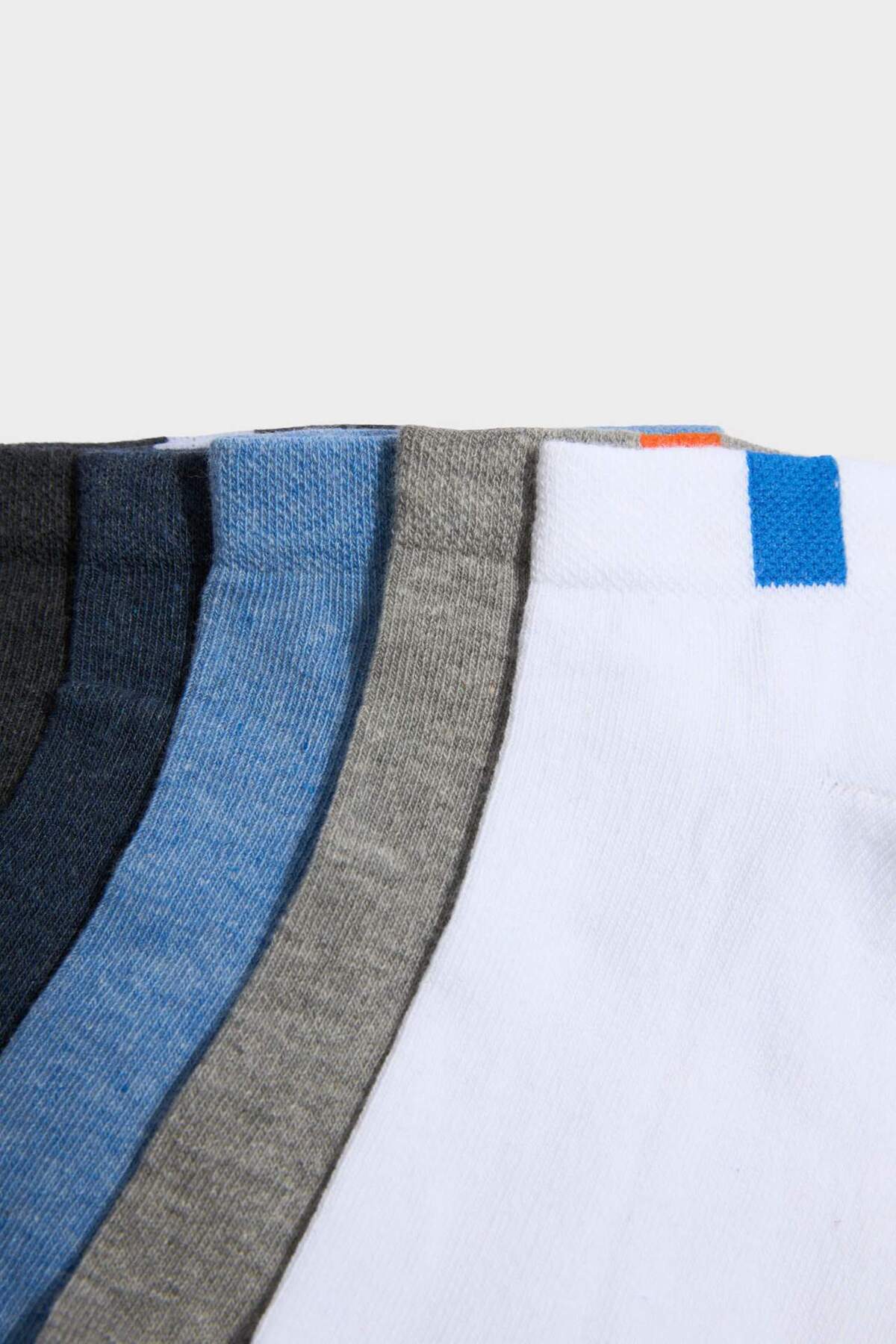 5-teilige Baumwoll-Booties-Socken für Herren H1717AXNS
