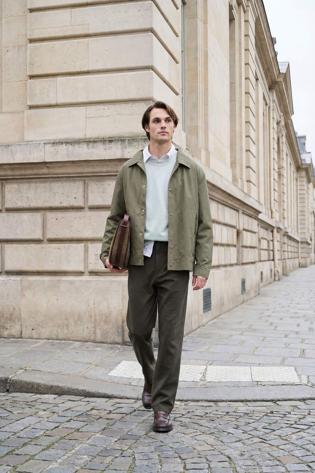 DeFacto REGULAR FIT Erkek Pamuklu Smart-Casual Pantolon G1076AX26SP görsel 2