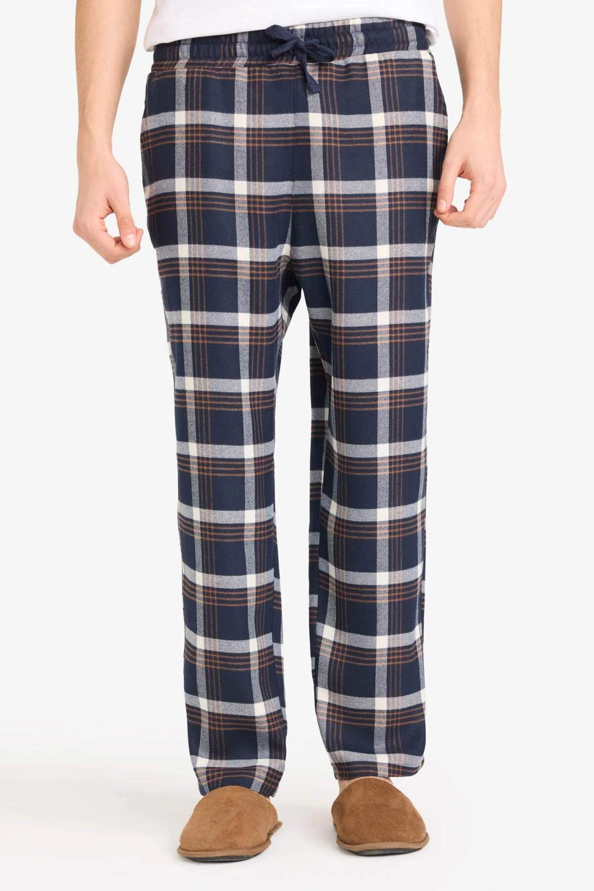 DeFacto Regular Fıt Uzun Boy Flanel Alt G8209AX26SP görsel 3