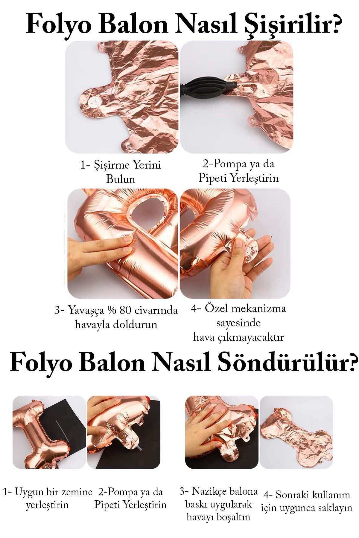 Patladı Gitti 1 Yaş Retro Doğum Günü Seti; Krem Rakam Folyo, Banner, Kalp Folyo ve Lateks Balon fotoğrafı 4 (önizleme)