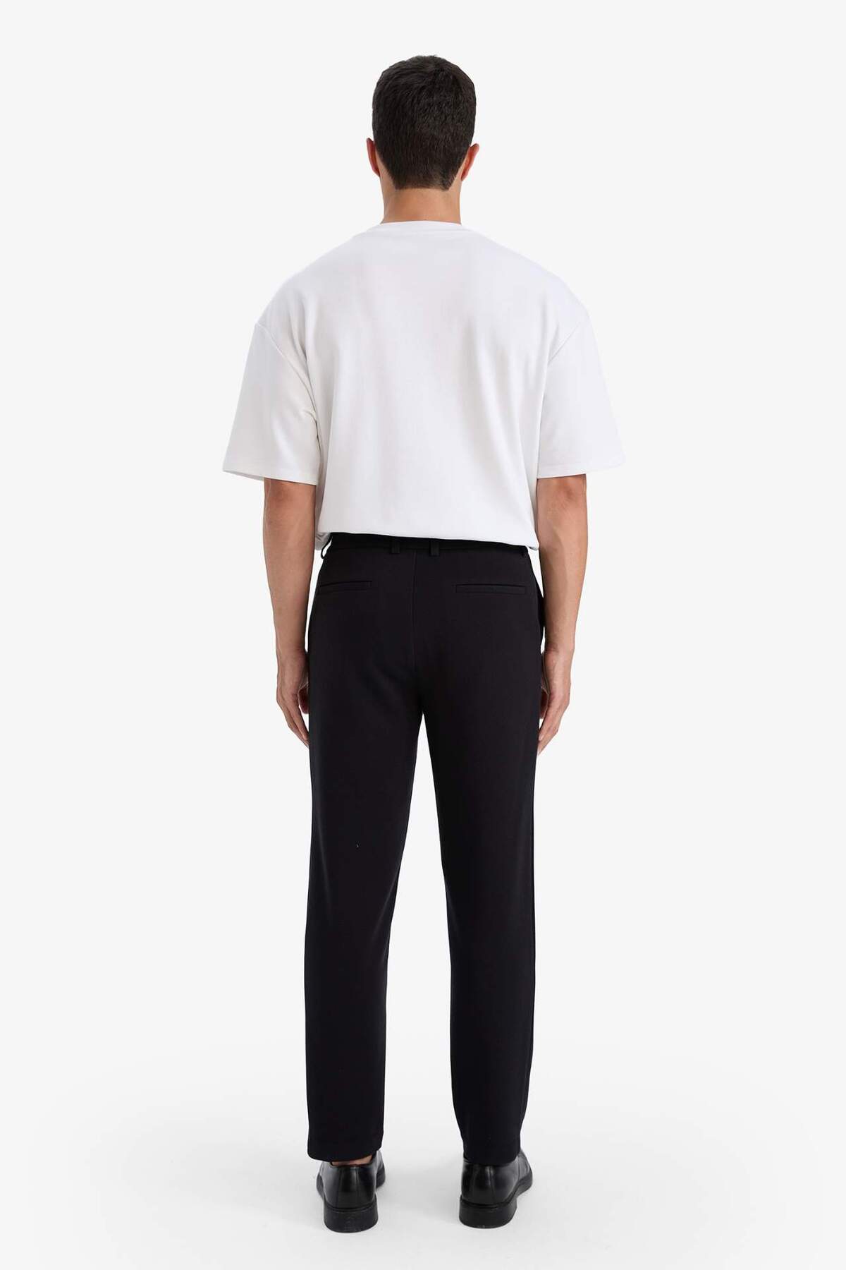 Esnek Kumaş Tailored Fit Pantolon D3695AX26SP — سرمه‌ای — تصویر 6 از 6