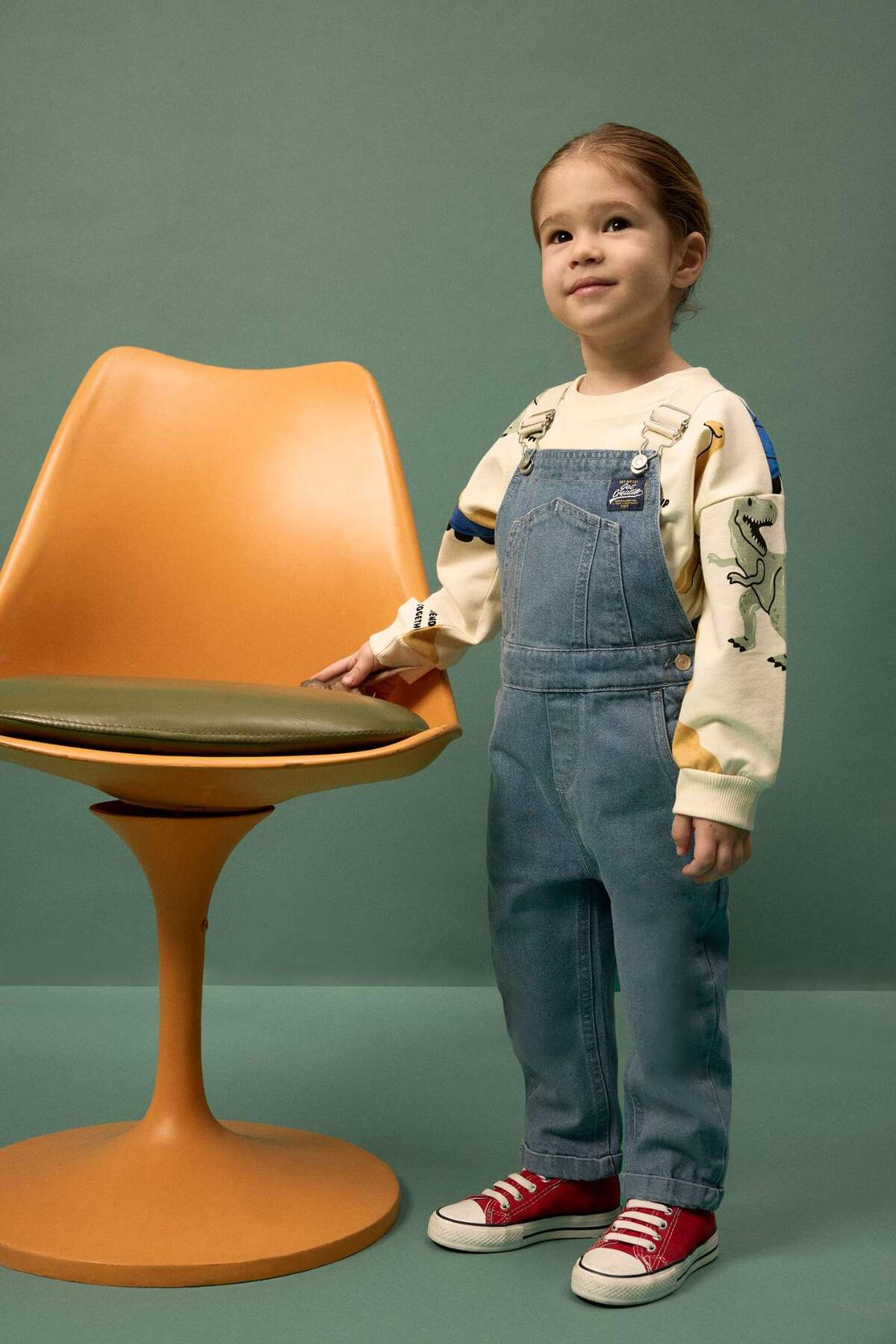 Defacto 100% Cotton Jean Overalls for Baby Boy G6876A526Sp