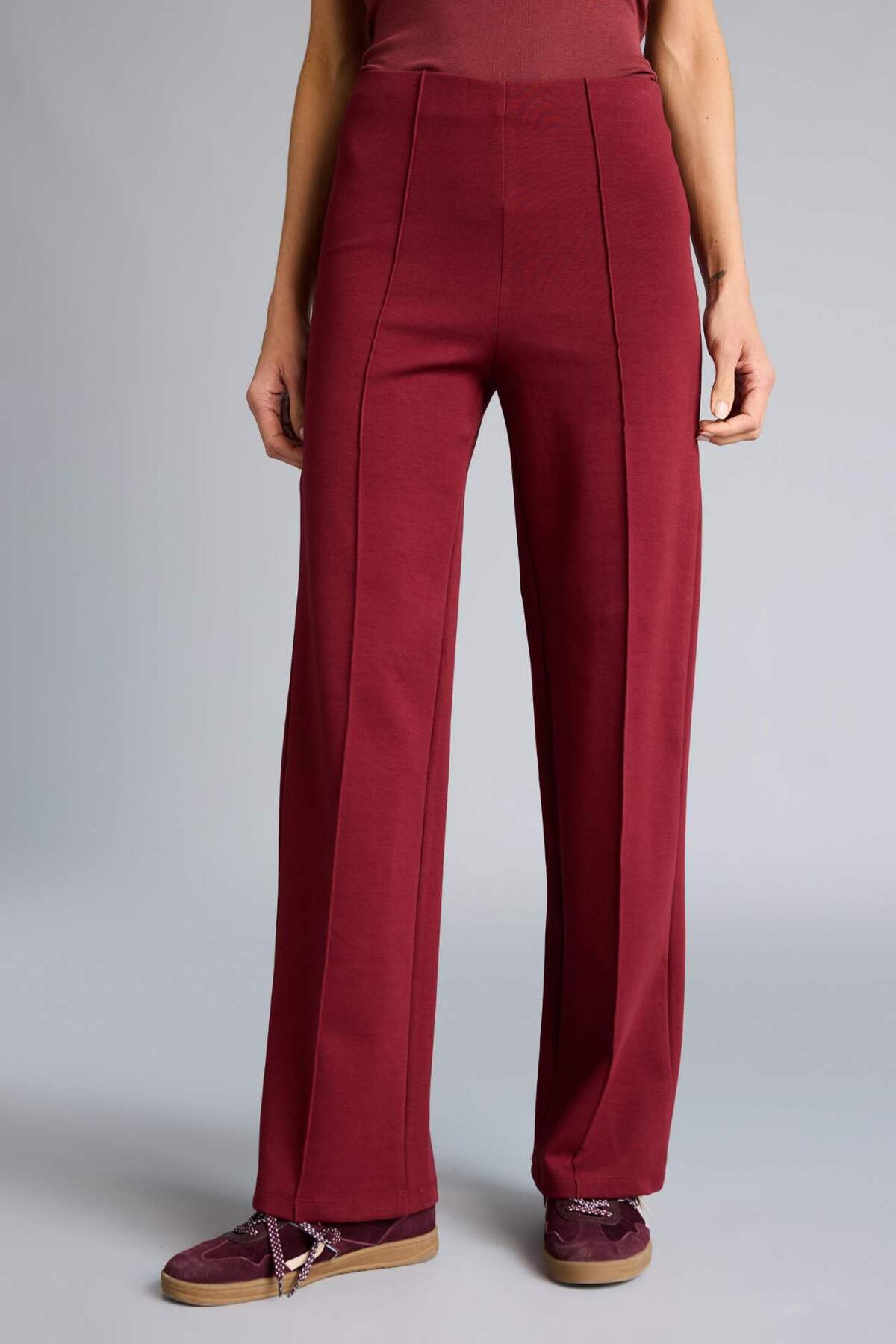 DeFacto Straight Fit Beli Lastikli Kalın Eşofman Altı F8513AX25AU görsel 3