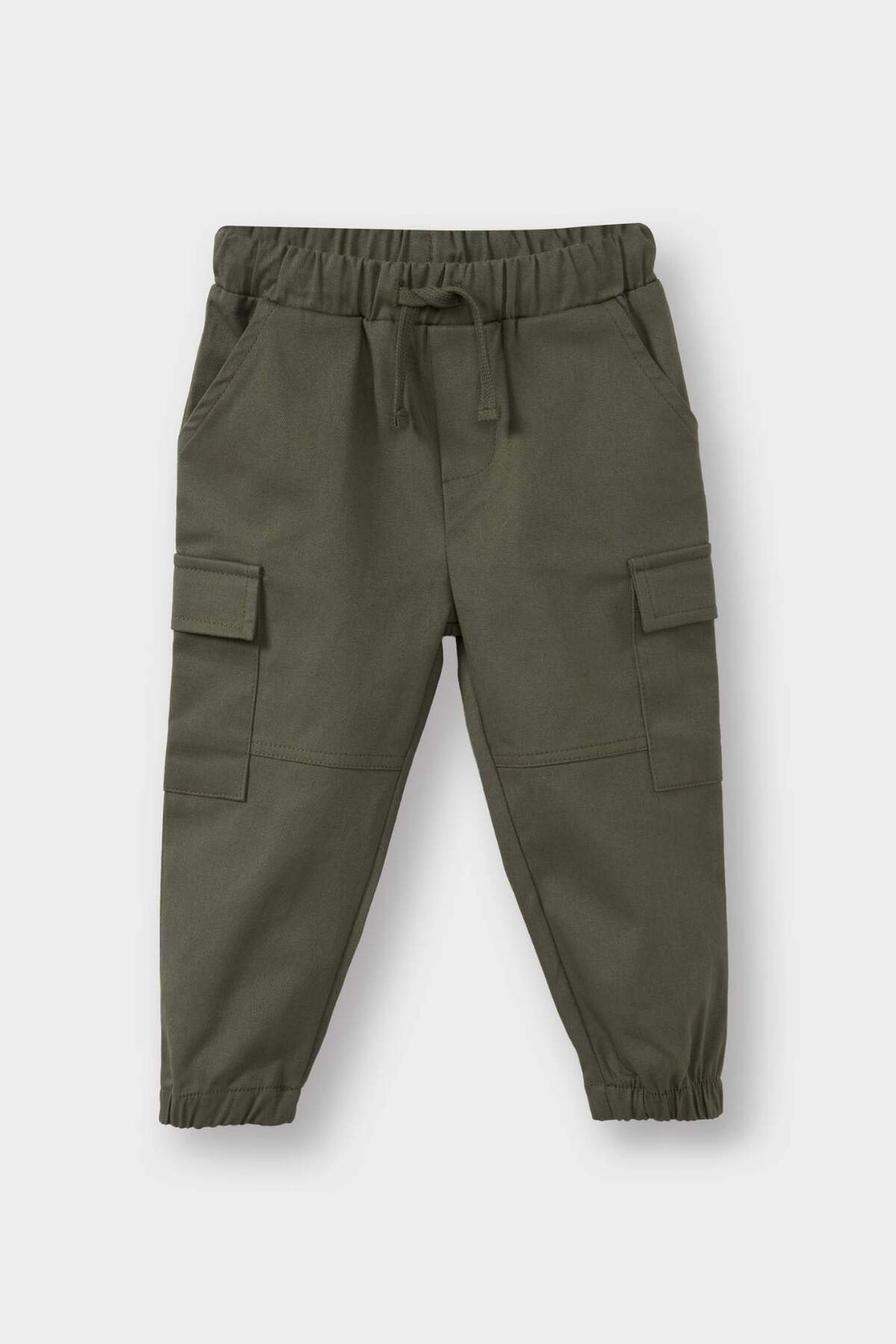 Defacto 2'li Takım Baskılı Sweatshirt Pantolon Erkek Bebek G5150A525WN fotoğrafı 2 (önizleme)