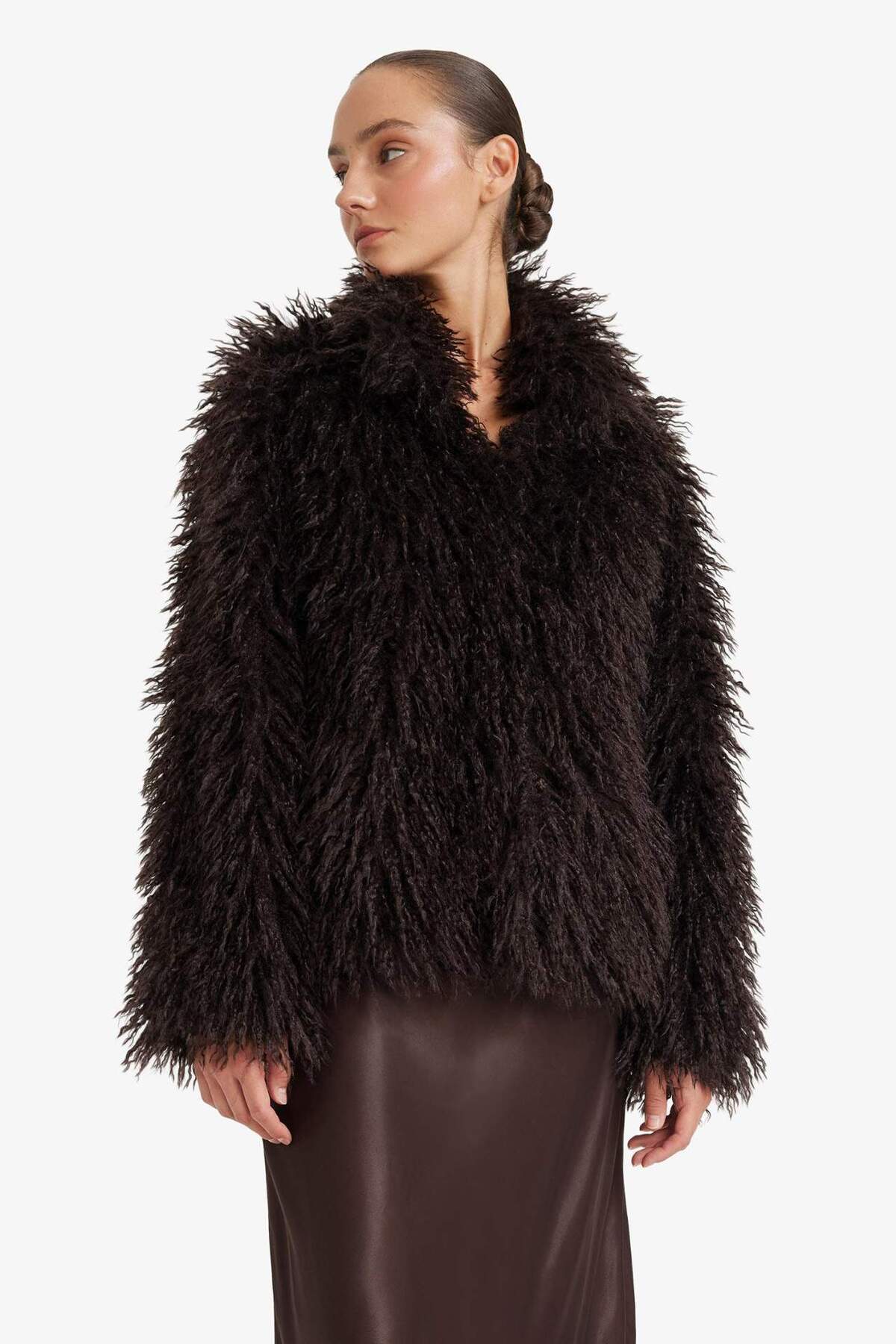 Defacto  Regular Fit Suni Kürk F5571AX25WN - Görsel 6