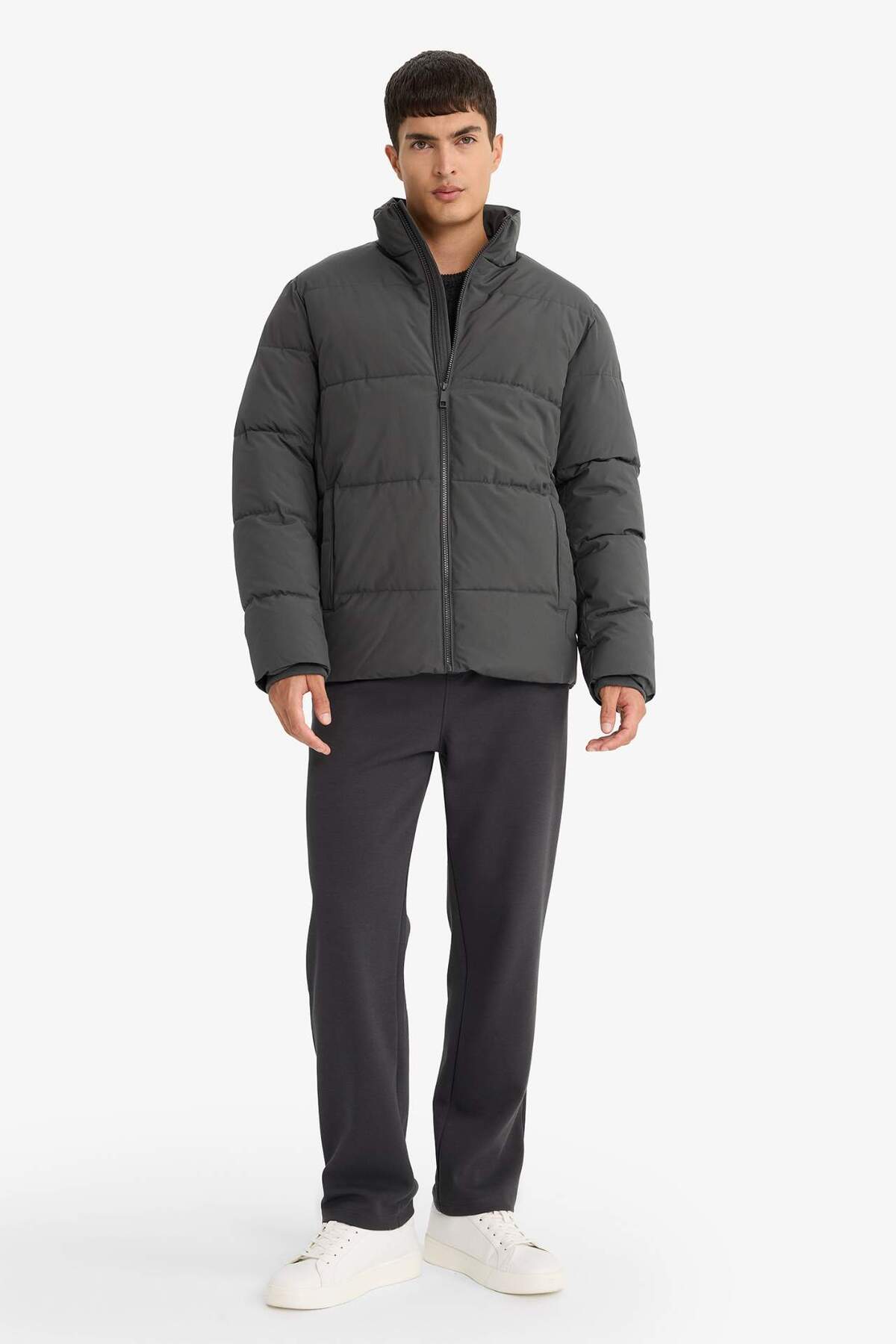 Defacto  Su İtici Fermuarlı Mont E9991AX25WN - Görsel 2