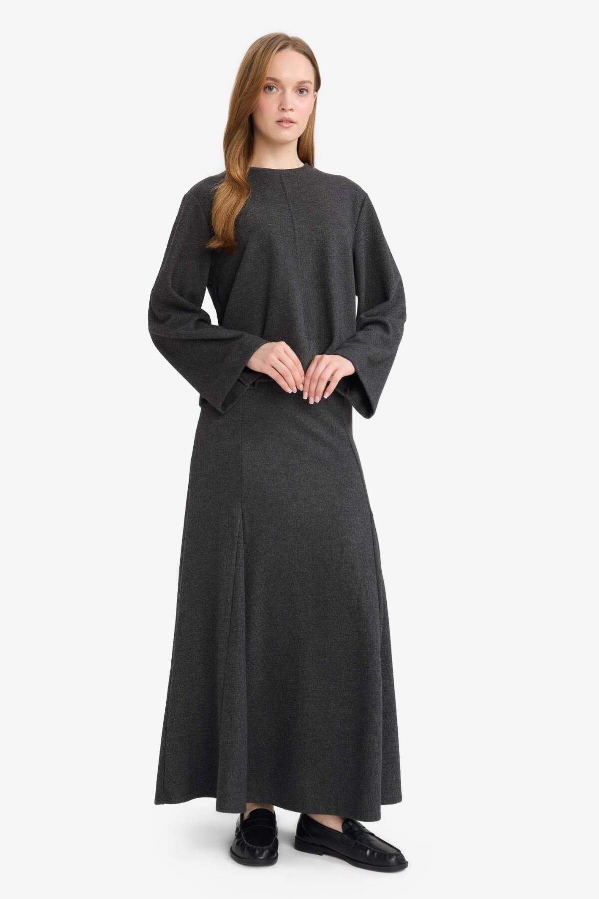 DeFacto Loose Fit Uzun Kollu Tişört G4616AX25WN görsel 2