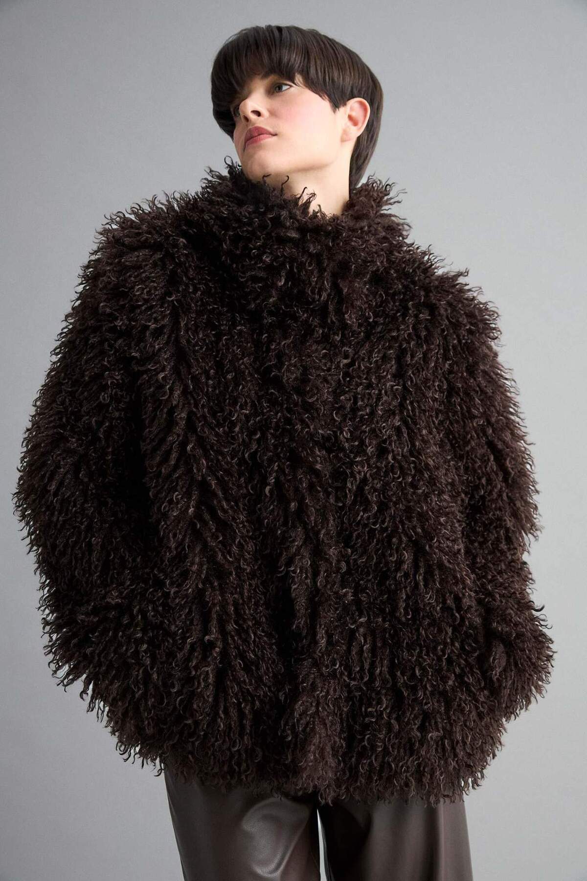 Defacto  Regular Fit Suni Kürk F5571AX25WN - Görsel 4