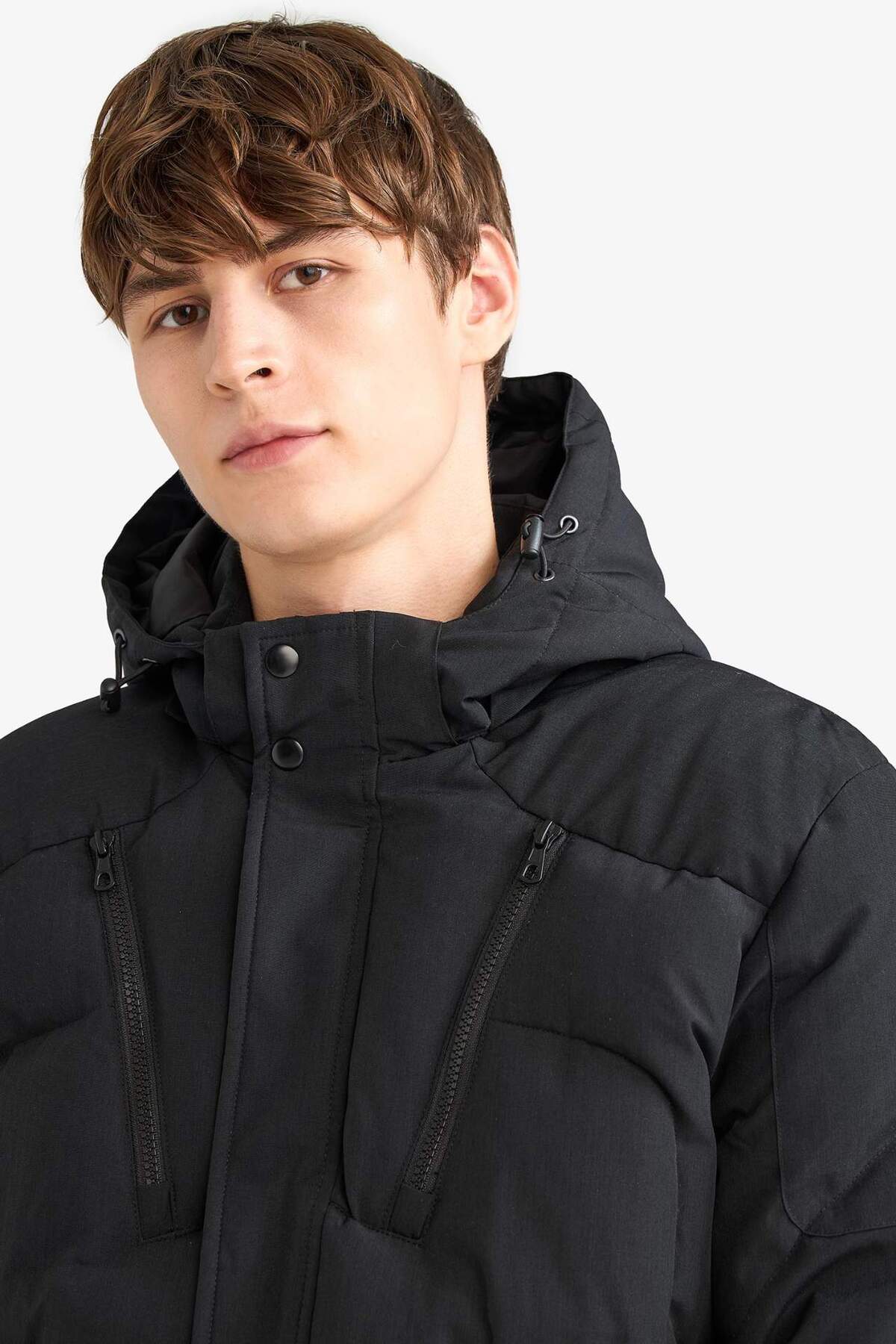 Defacto  Su İtici Slim Fit Mont F1147AX25WN - Görsel 6