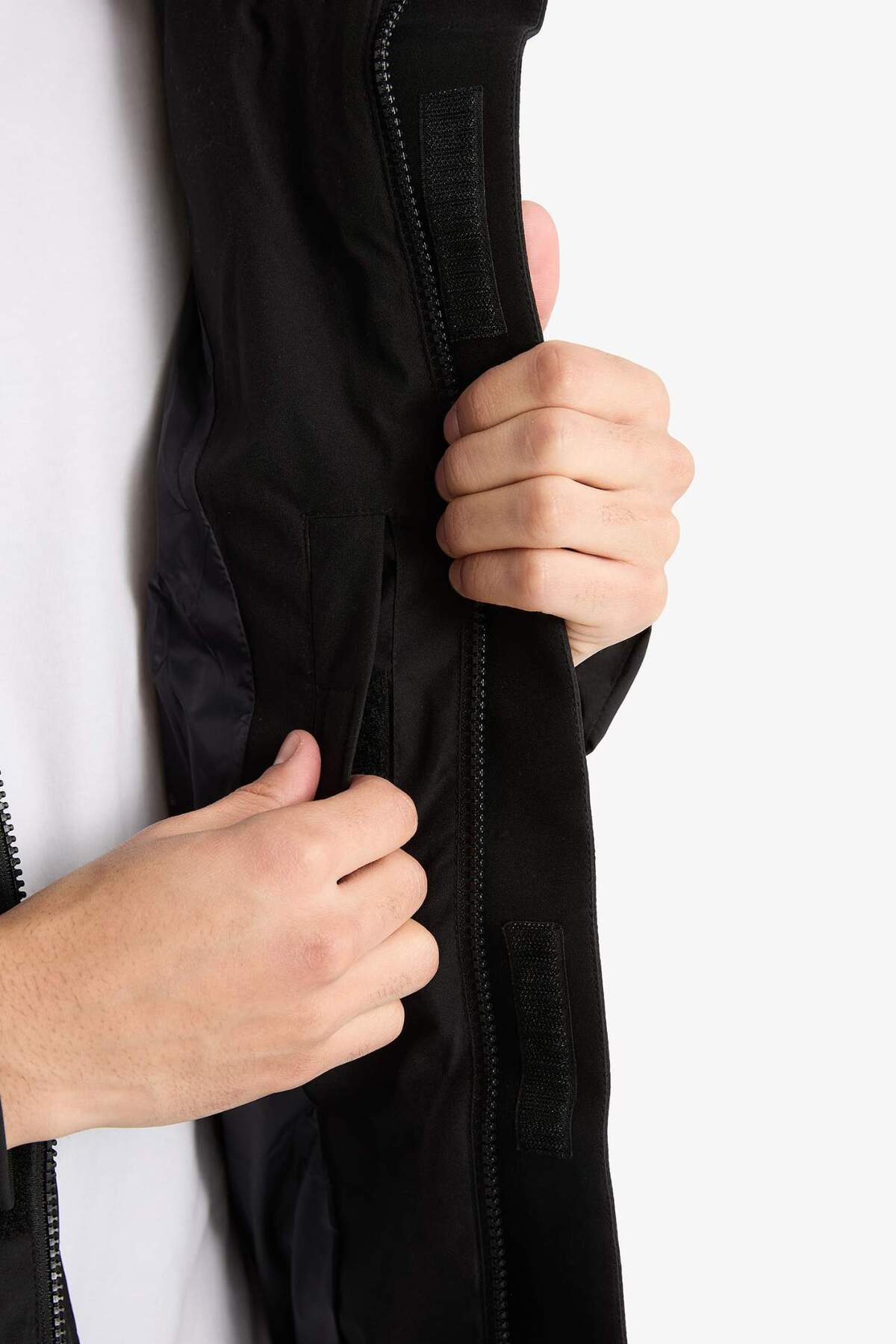 Defacto  Su İtici Fermuarlı Mont F5711AX25WN - Görsel 6