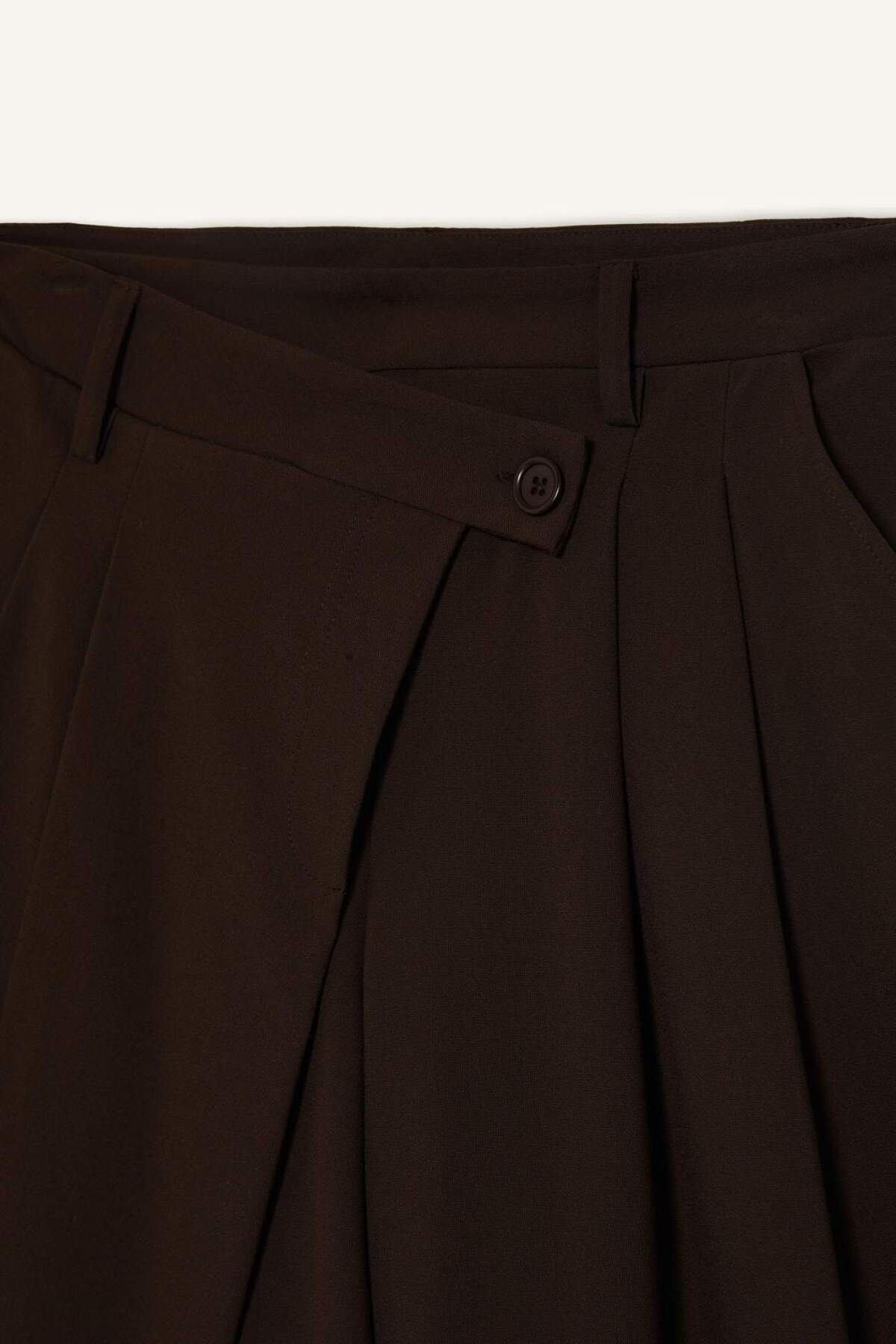 Defacto  Baggy Fıt Fermuarlı Normal Bel Standart Boy Pantolon F9191AX25SM - Görsel 8