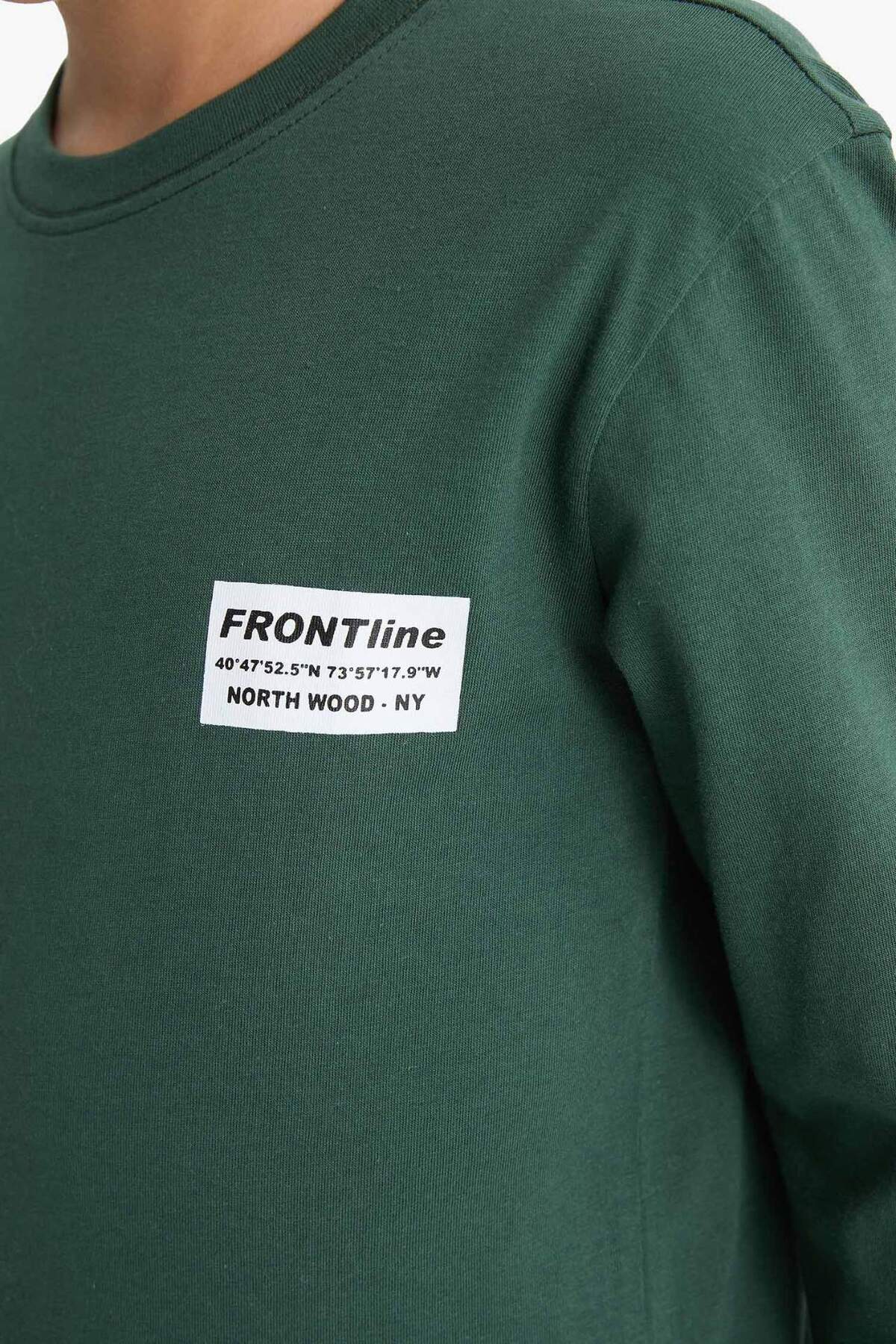 Defacto %100 Pamuklu Baskılı Pijama Takımı Erkek Çocuk F3346A825WN fotoğrafı 5 (önizleme)