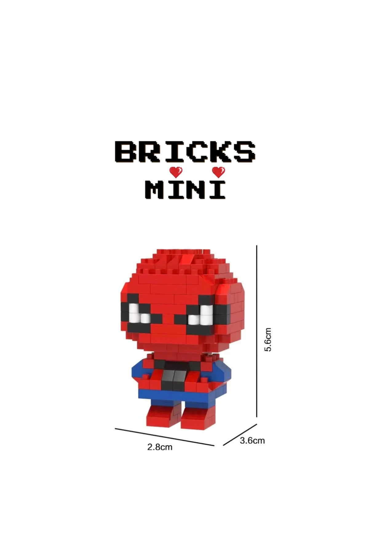 Bricks Mini Rasgele Model Süper Kahramanlar Çizgi Film Karakterleri fotoğrafı 3 (önizleme)