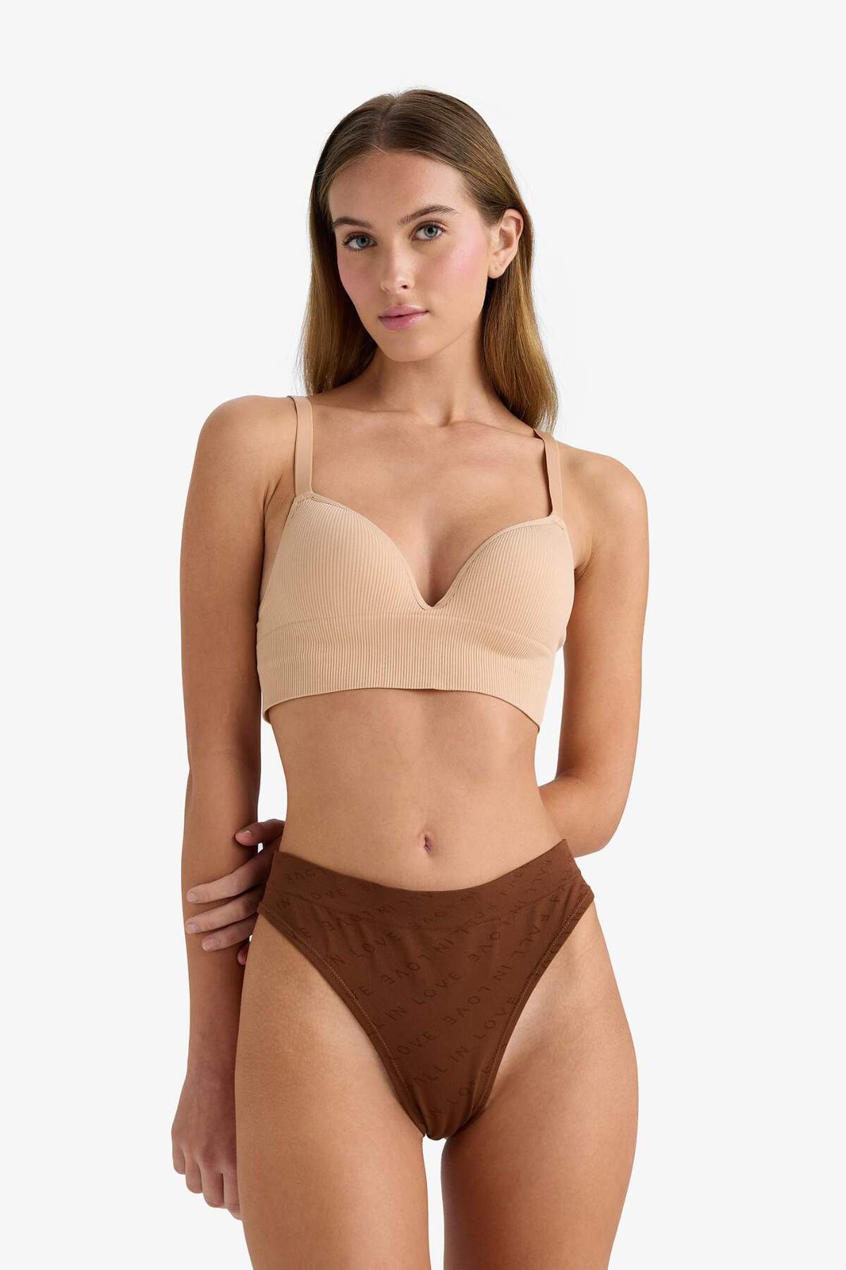 DeFacto Seamless 2'li Brief Külot F1203AX25AU görsel 2