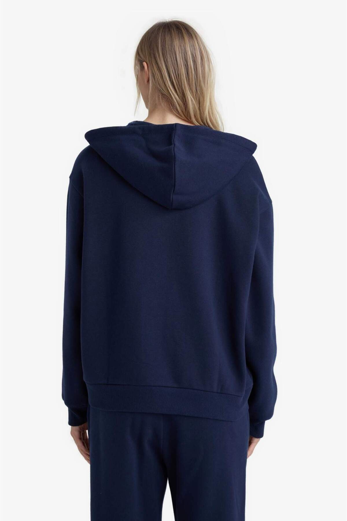 Defacto  Relax Fit Kapüşonlu Sweatshirt (26 SP) - Görsel 6