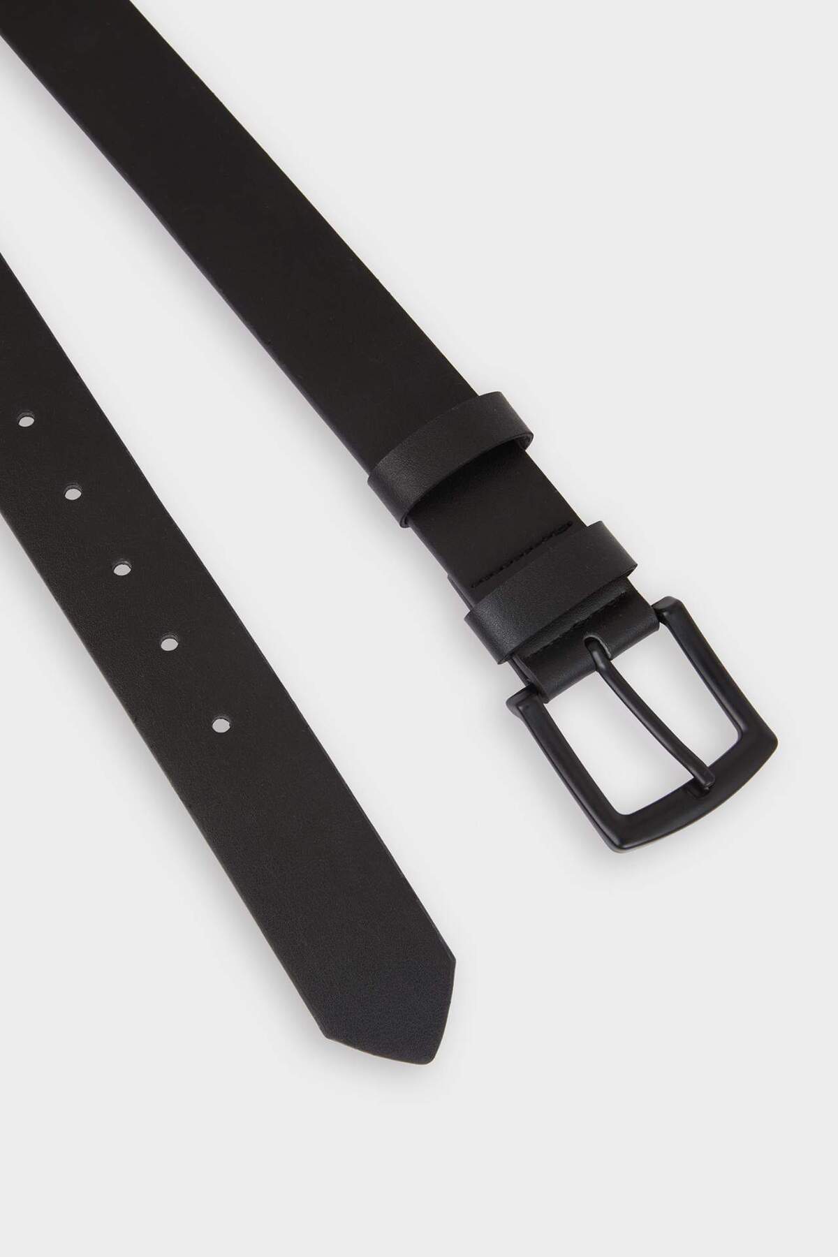 Defacto  Erkek Dikdörtgen Toka Suni Deri Günlük Kemer F7033AXNS - Görsel 2