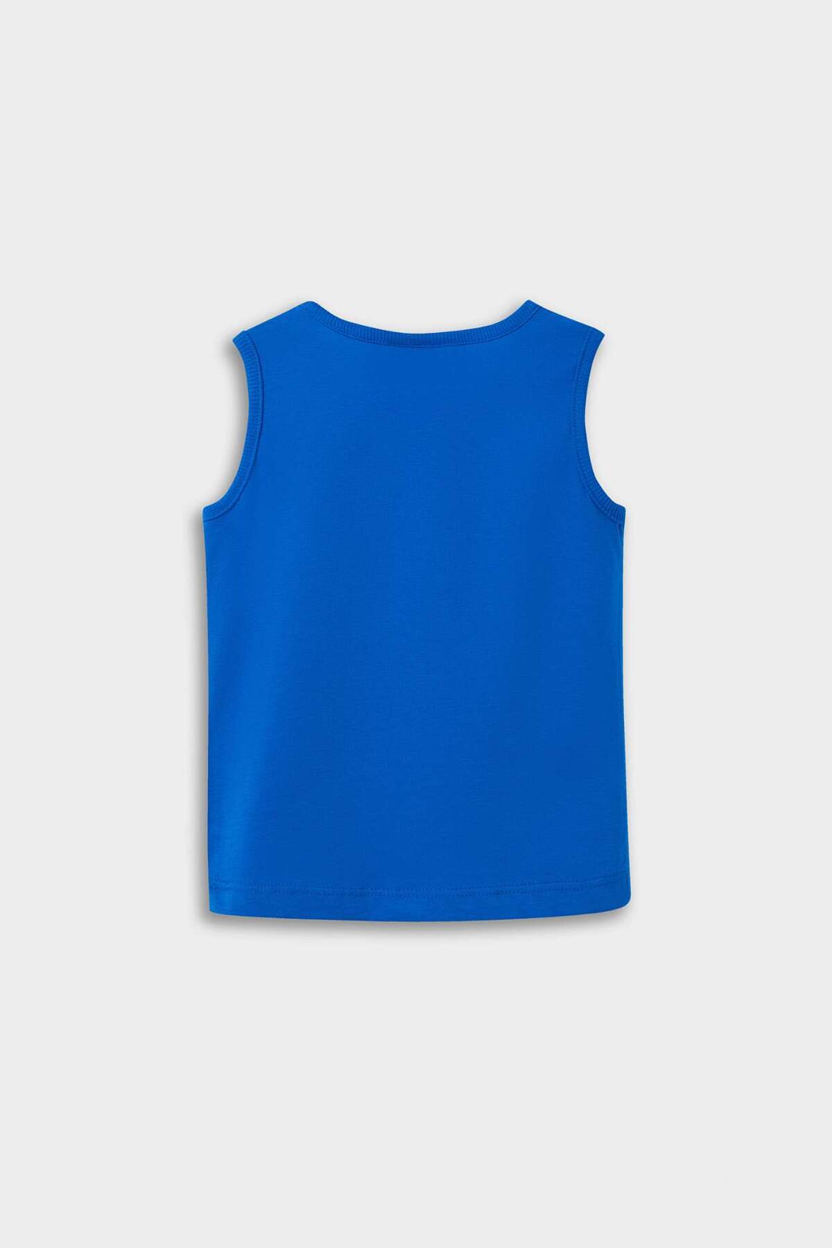 Defacto Bisiklet Yaka Baskılı 2'li Atlet Erkek Bebek E1267A525HS fotoğrafı 4 (önizleme)