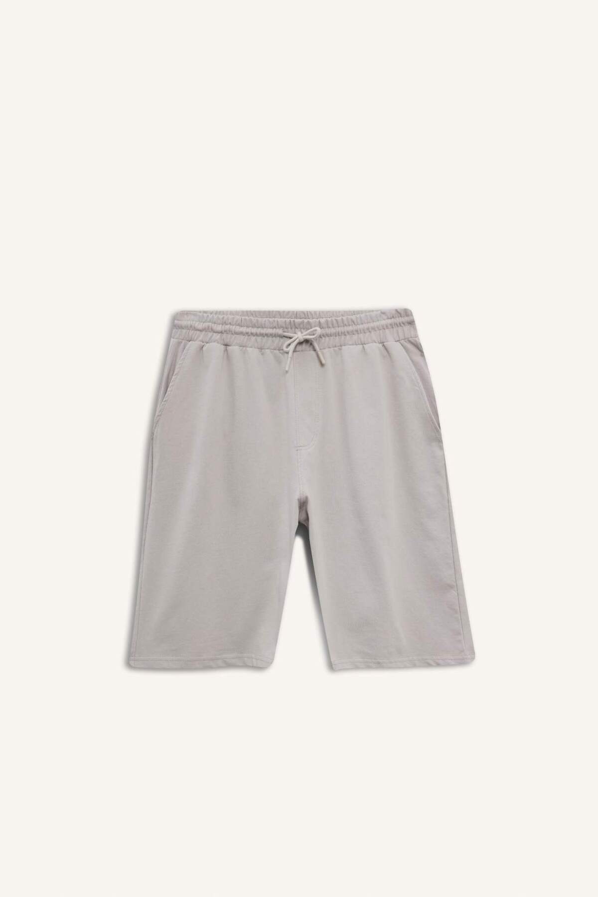 DeFacto Slim Fit Cepli Pamuklu Basic Bermuda Şort W1105AZ25SP görsel 7
