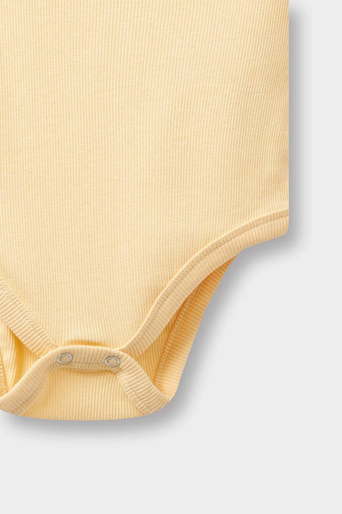 Defacto 2'li Takım Baskılı Fitilli Kaşkorse Kısa Kollu Çıtçıtlı Body Şort Erkek Bebek E8228A525SM fotoğrafı 3 (önizleme)