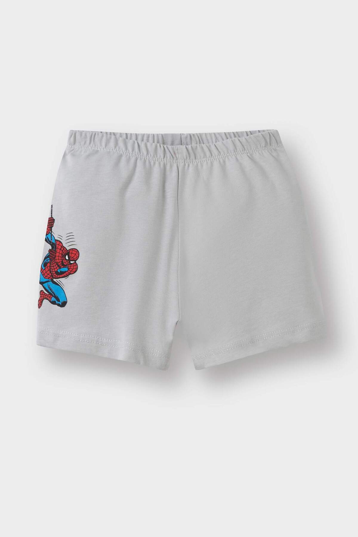 Defacto %100 Pamuklu Marvel Comıcs Beli Lastikli Pijama Takımı Erkek Bebek E4782A525HS fotoğrafı 2 (önizleme)