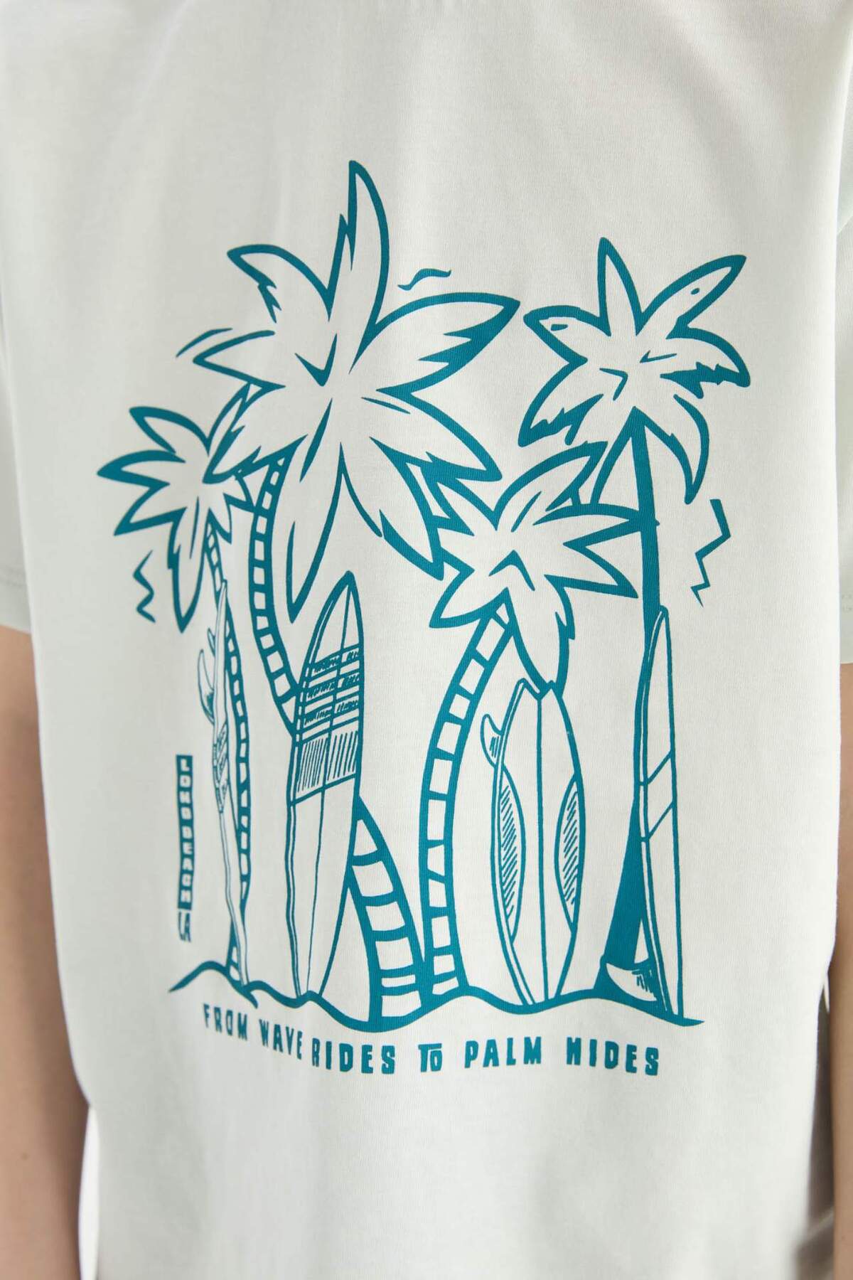 Defacto %100 Pamuklu Baskılı Beli Lastikli Pijama Takımı Erkek Çocuk F1735A825HS fotoğrafı 6 (önizleme)