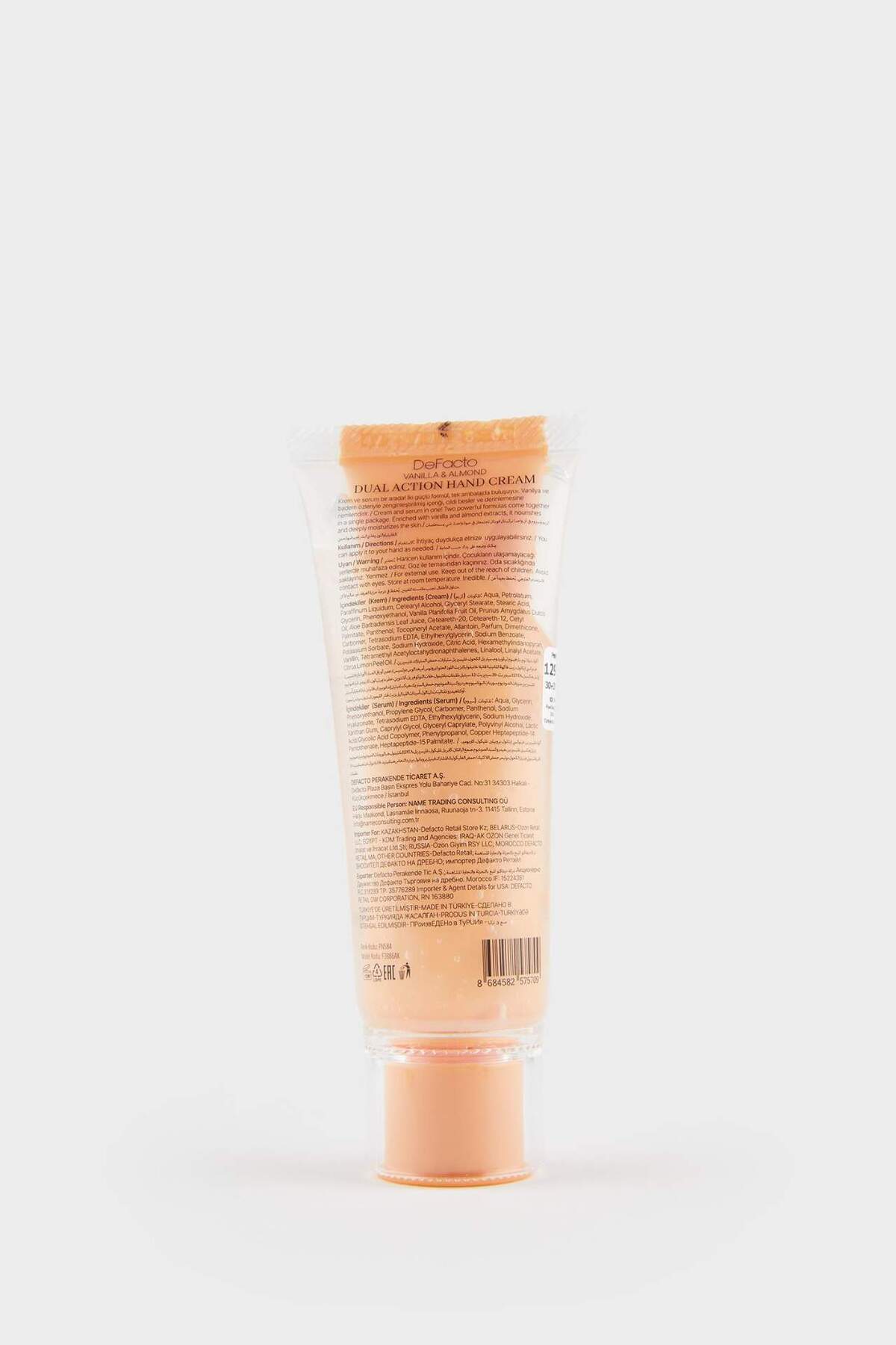 Vanilya ve Badem Özlü Nemlendirici El Kremi – Çift Etkili Besleyici & Onarıcı Formül (75ml) F — F3886AXNS — تصویر 5 از 5