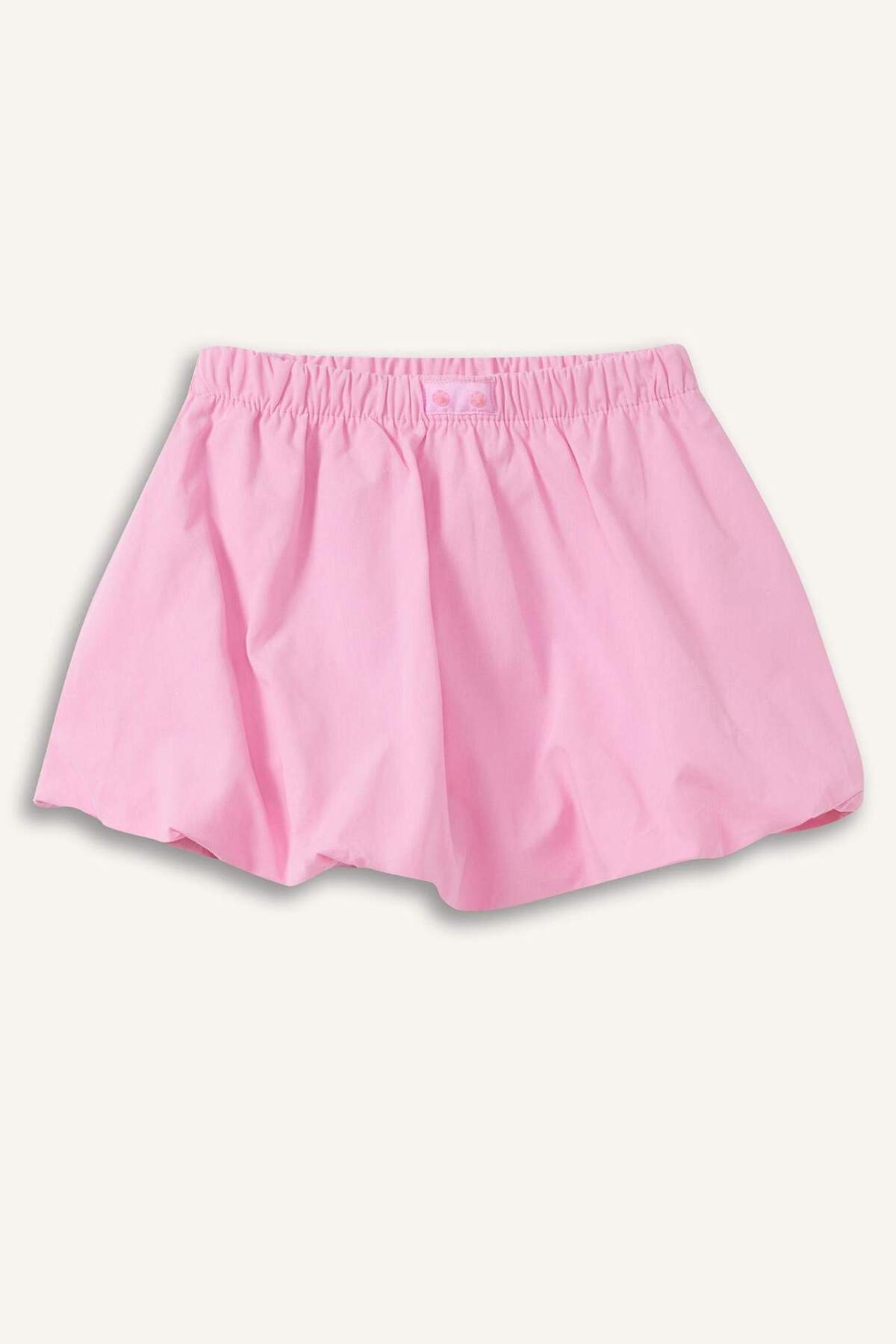 Defacto Beli Lastikli Poplin Etek Kız Bebek F5797A525SM fotoğrafı 6 (önizleme)