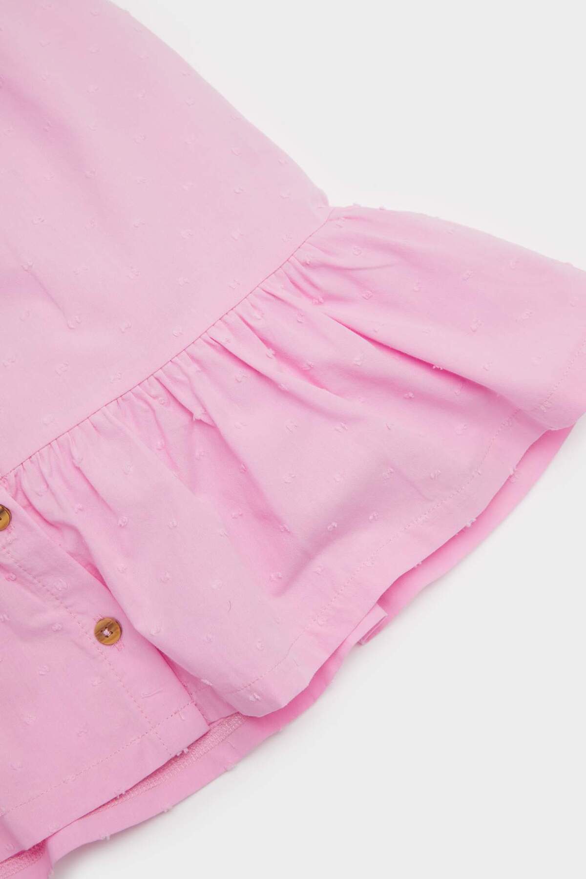 Defacto Bisiklet Yaka Kolsuz Yazlık Elbise Kız Bebek E7882A525SM fotoğrafı 3 (önizleme)