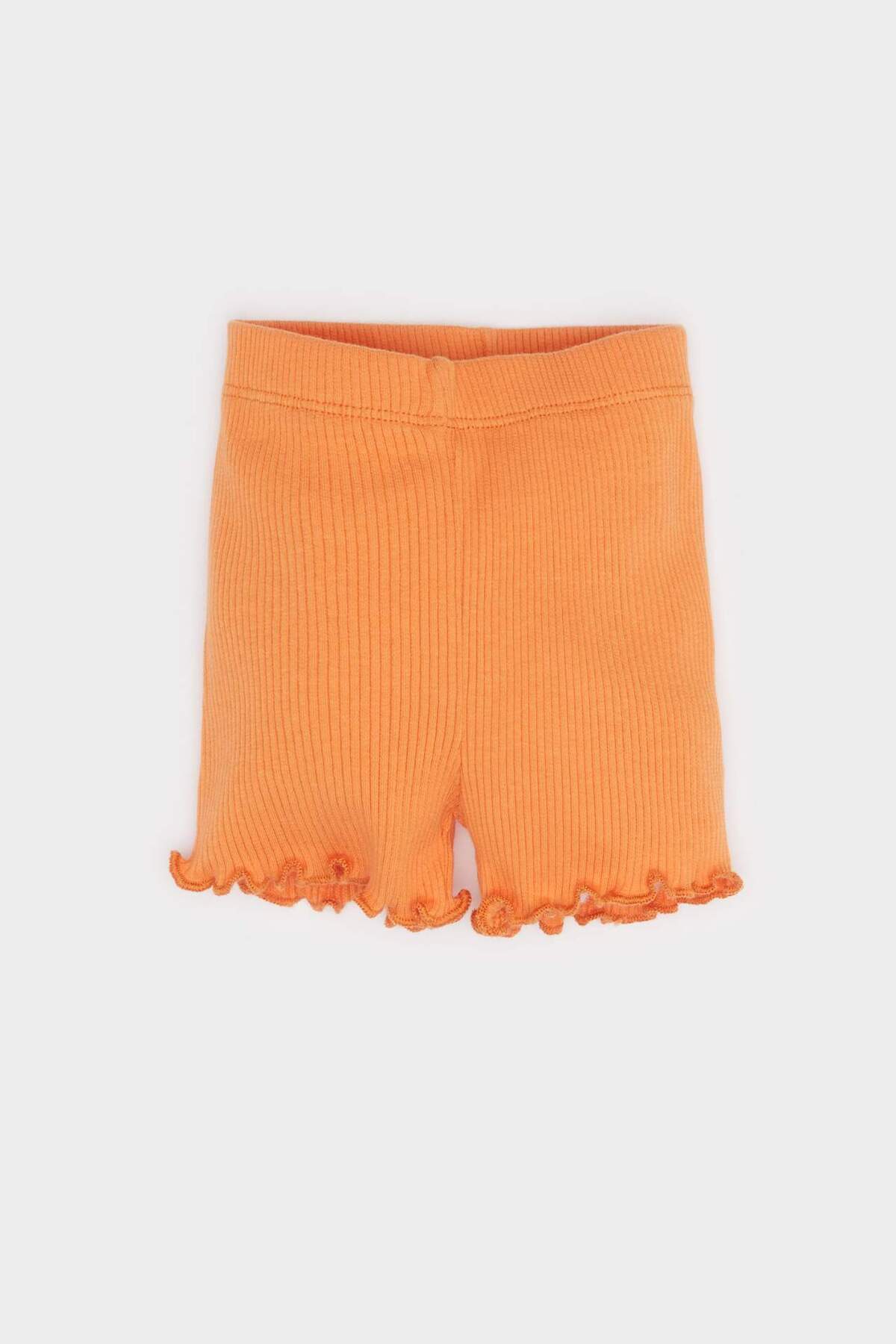 Defacto 2'li Takım Desenli Kısa Kollu Tişört Beli Lastikli Şort Kız Bebek E8432A525SM fotoğrafı 2 (önizleme)