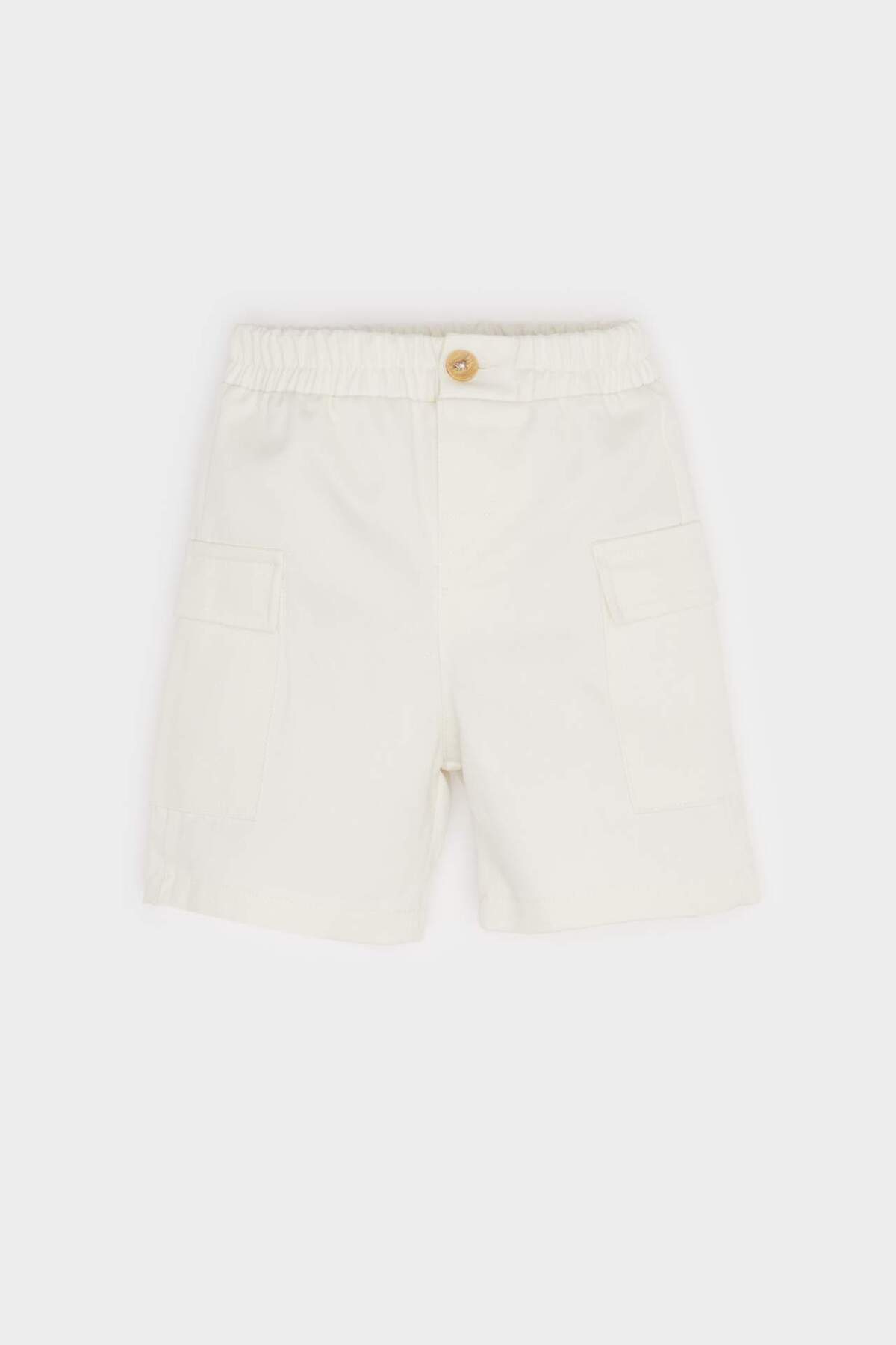 Defacto 2'li Takım Kaplan Baskılı Kısa Kollu Tişört Beli Lastikli Şort Erkek Bebek E9026A525SM fotoğrafı 2 (önizleme)