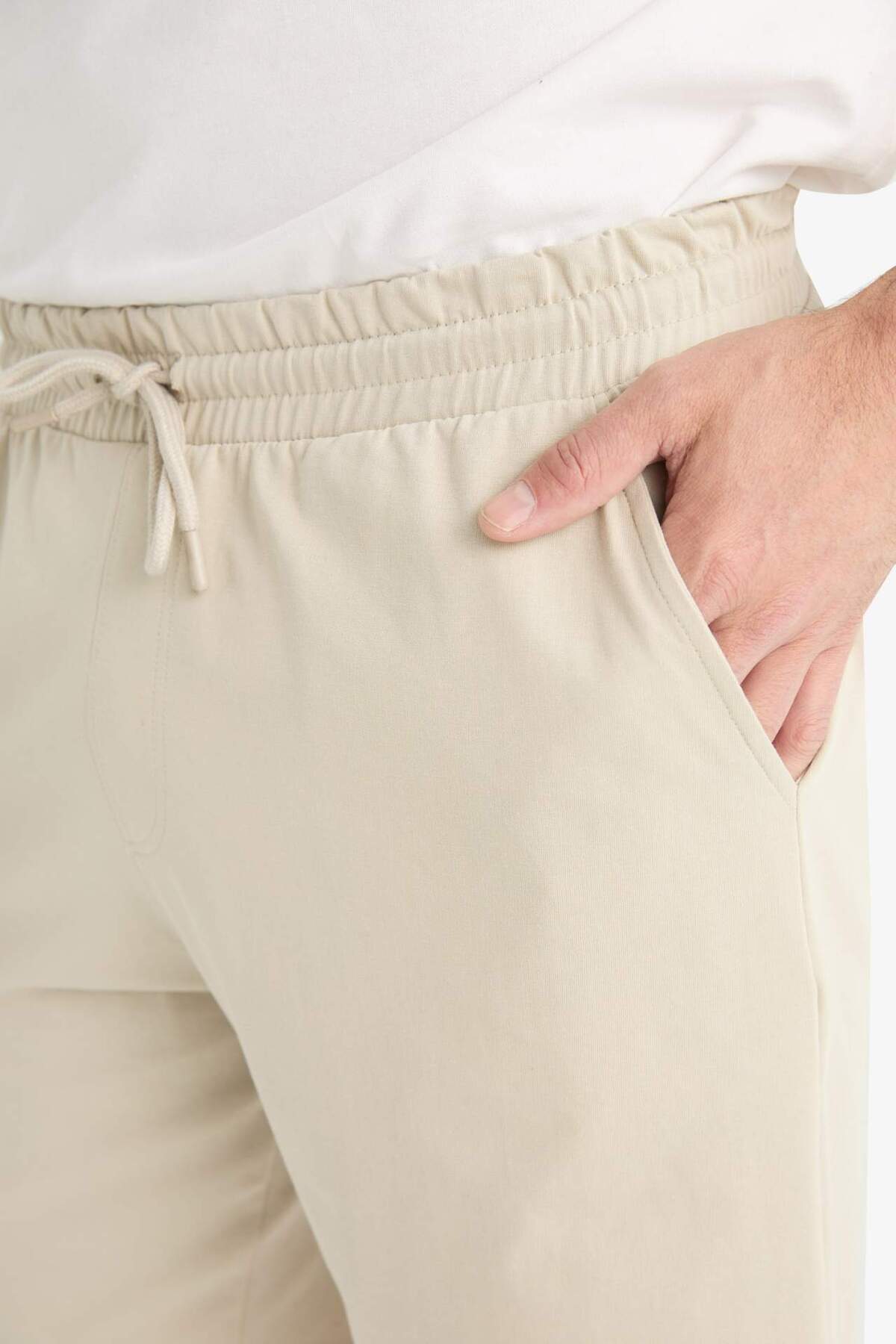 DeFacto Slim Fit Cepli Pamuklu Basic Bermuda Şort W1105AZ25SP görsel 4