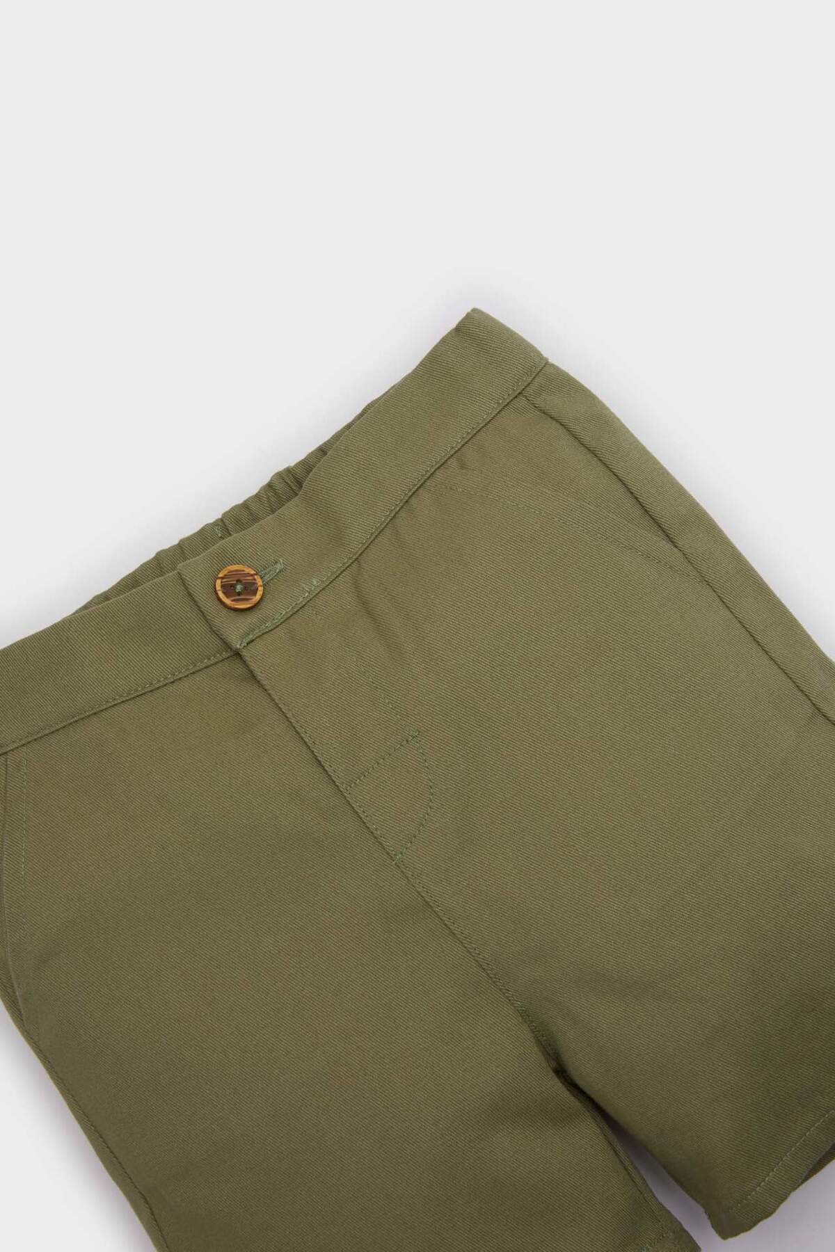 Defacto Gabardin Şort Erkek Bebek E9002A525SM fotoğrafı 2 (önizleme)