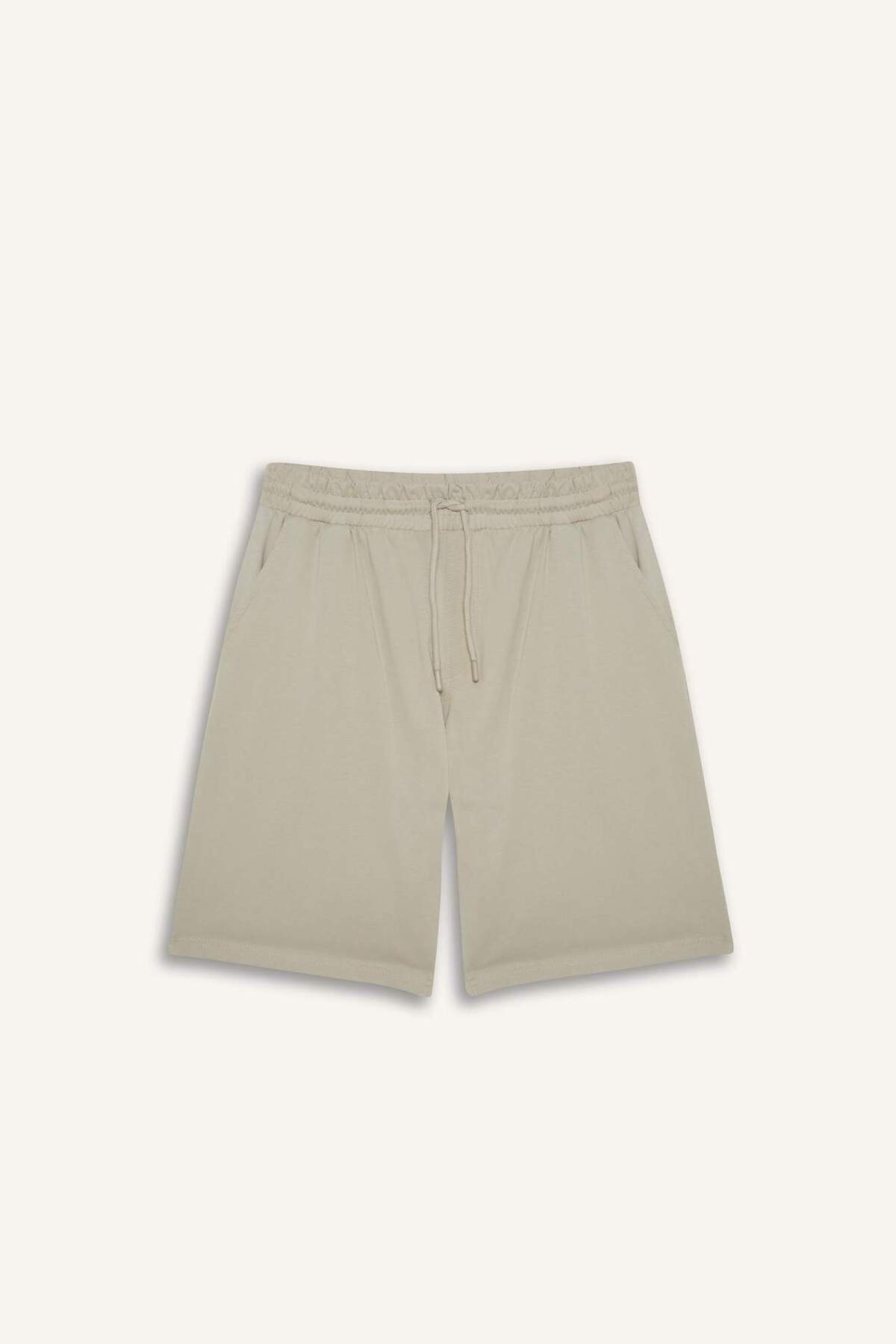DeFacto Slim Fit Cepli Pamuklu Basic Bermuda Şort W1105AZ25SP görsel 6