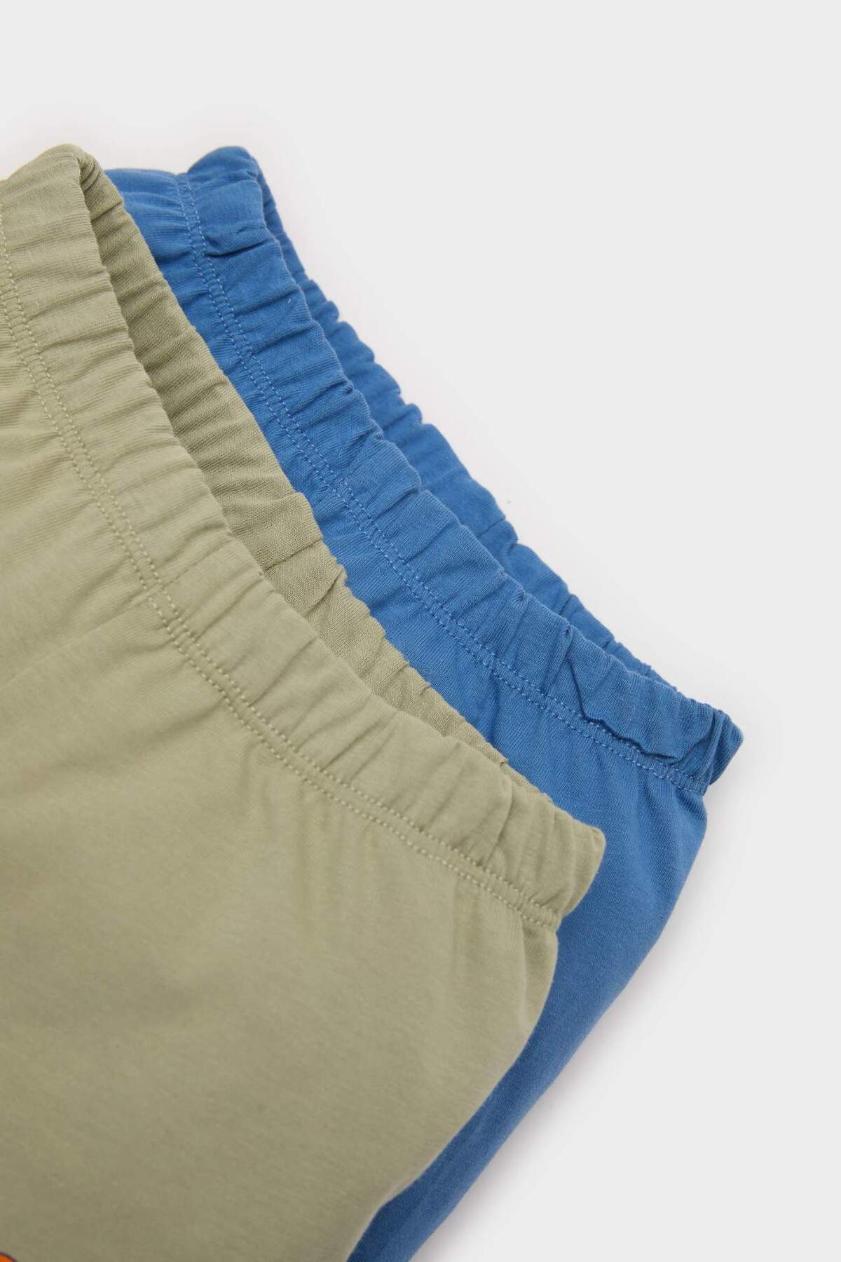 Defacto Beli Lastikli Baskılı 2'li Şort Erkek Bebek E6925A525SM fotoğrafı 2 (önizleme)