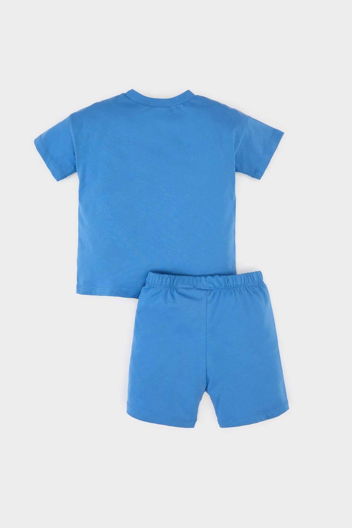 Defacto Hot Wheels 2'li Takım Kısa Kollu Tişört Beli Lastikli Şort Erkek Bebek E6921A525SM fotoğrafı 5 (önizleme)