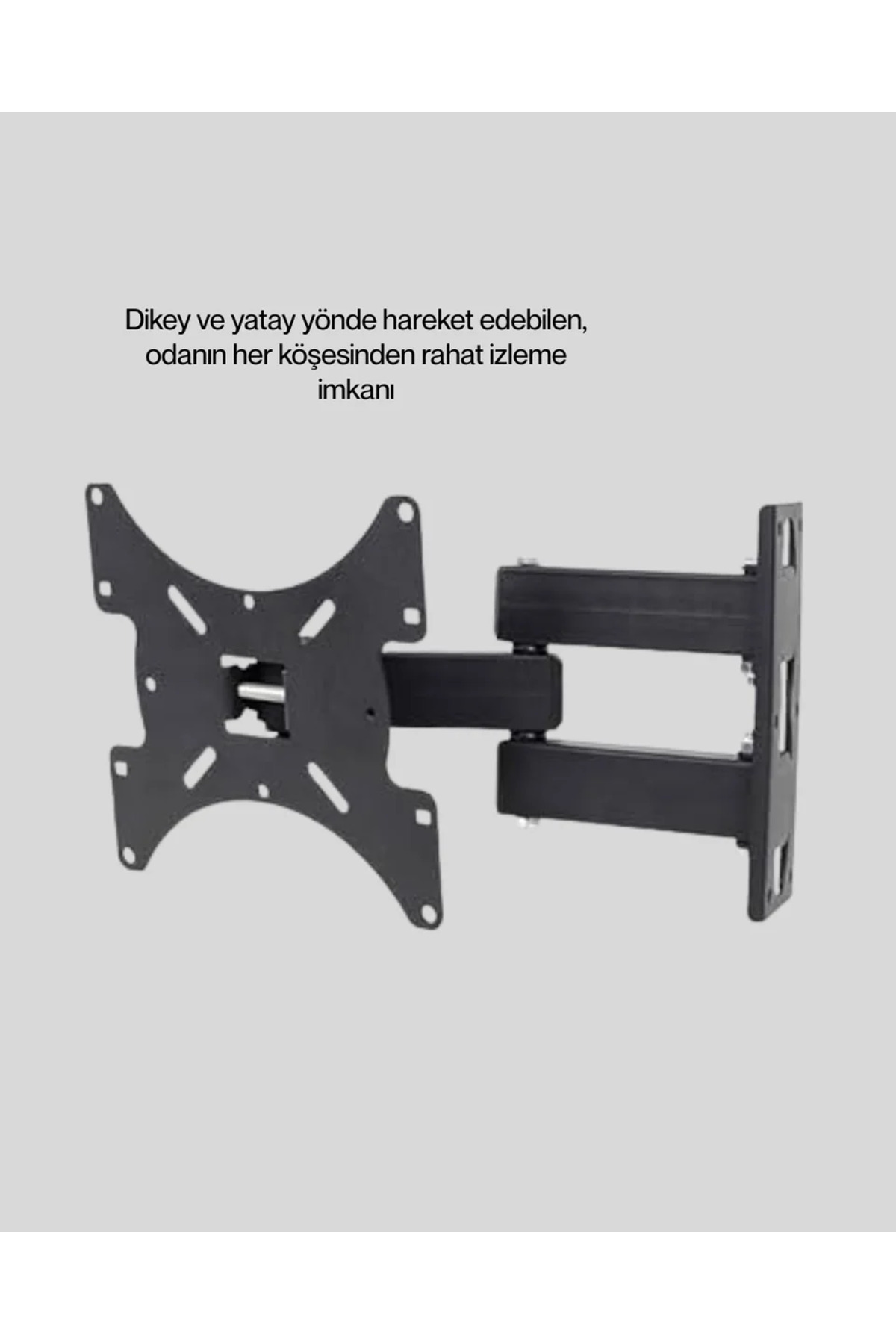 ASTRALTECH VESA Uyumlu Hareketli TV Askı Aparatı Kolay Montaj fotoğrafı 3 (önizleme)