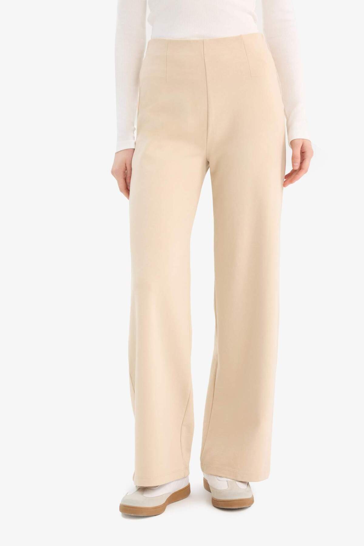 DeFacto Wide Leg Standart Boy Basıc Eşofman Altı E7952AX25SP görsel 4