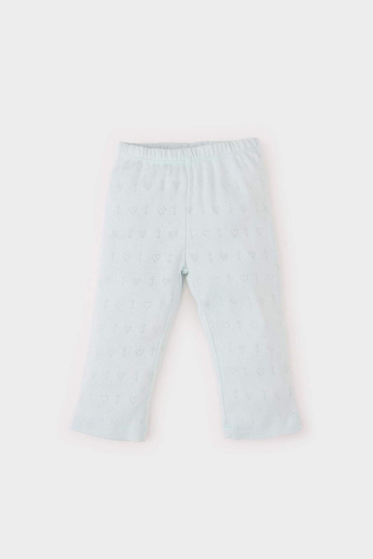 Defacto %100 Pamuklu Pijama Takımı Kız Bebek E0766A525SP fotoğrafı 4 (önizleme)