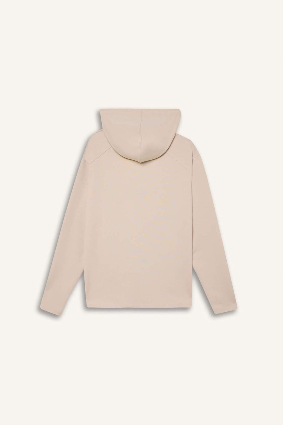 Defacto  Standart Fit Kapüşonlu Çift Cepli Sporcu Fermuarlı Sweatshirt D7121AX25SP - Görsel 3